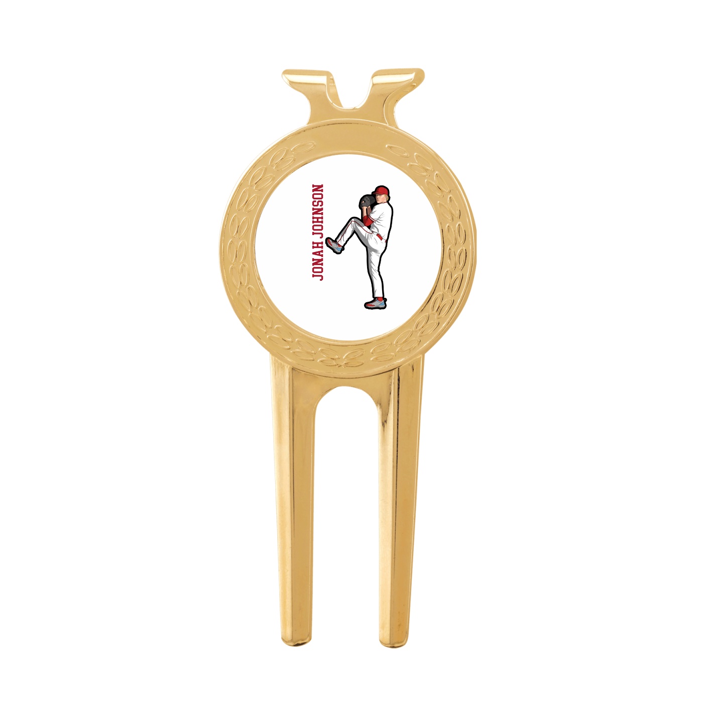 Divot Tool with Ball Marker — Name Vertical in Classic