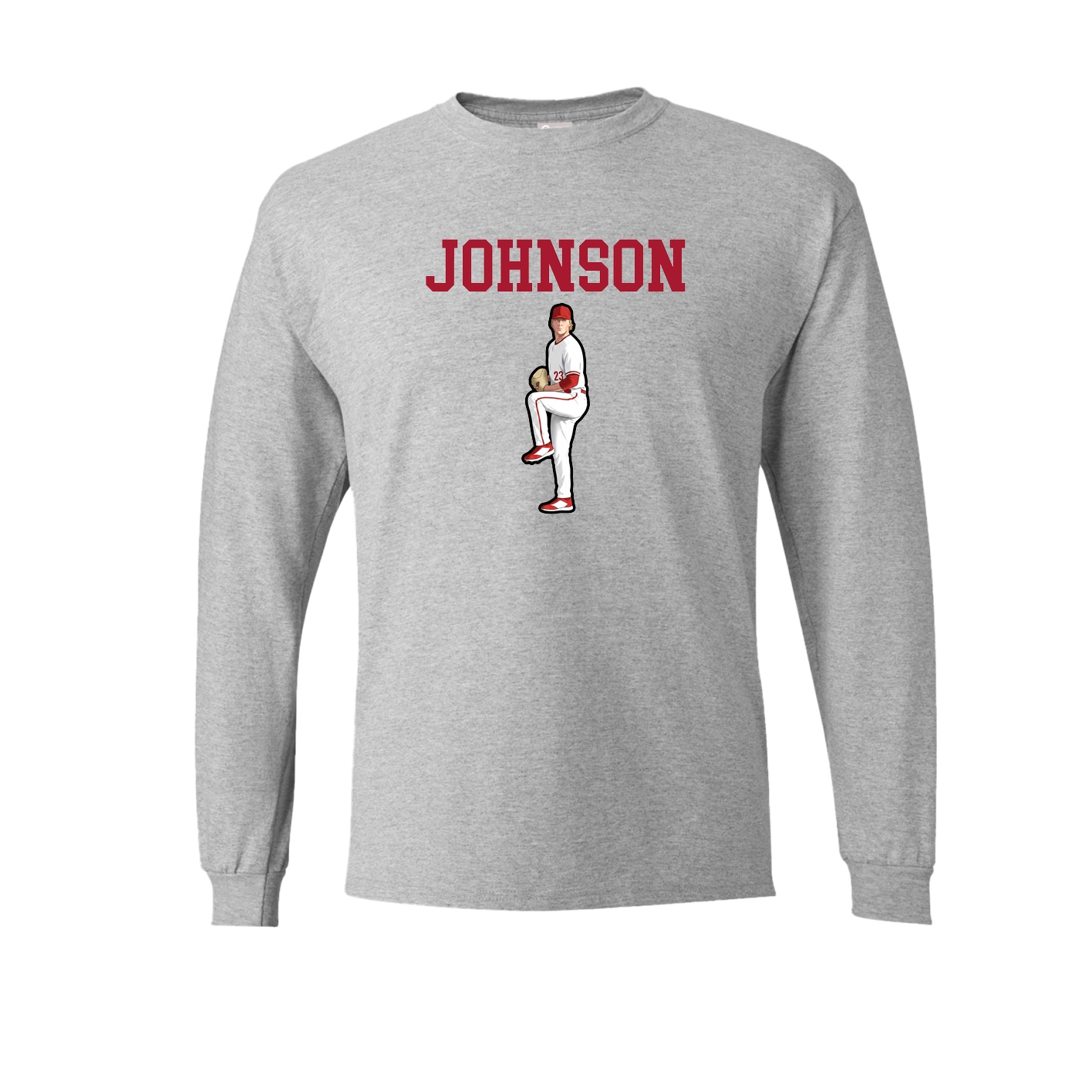 Long Sleeve Tee — Shirsey in Grey