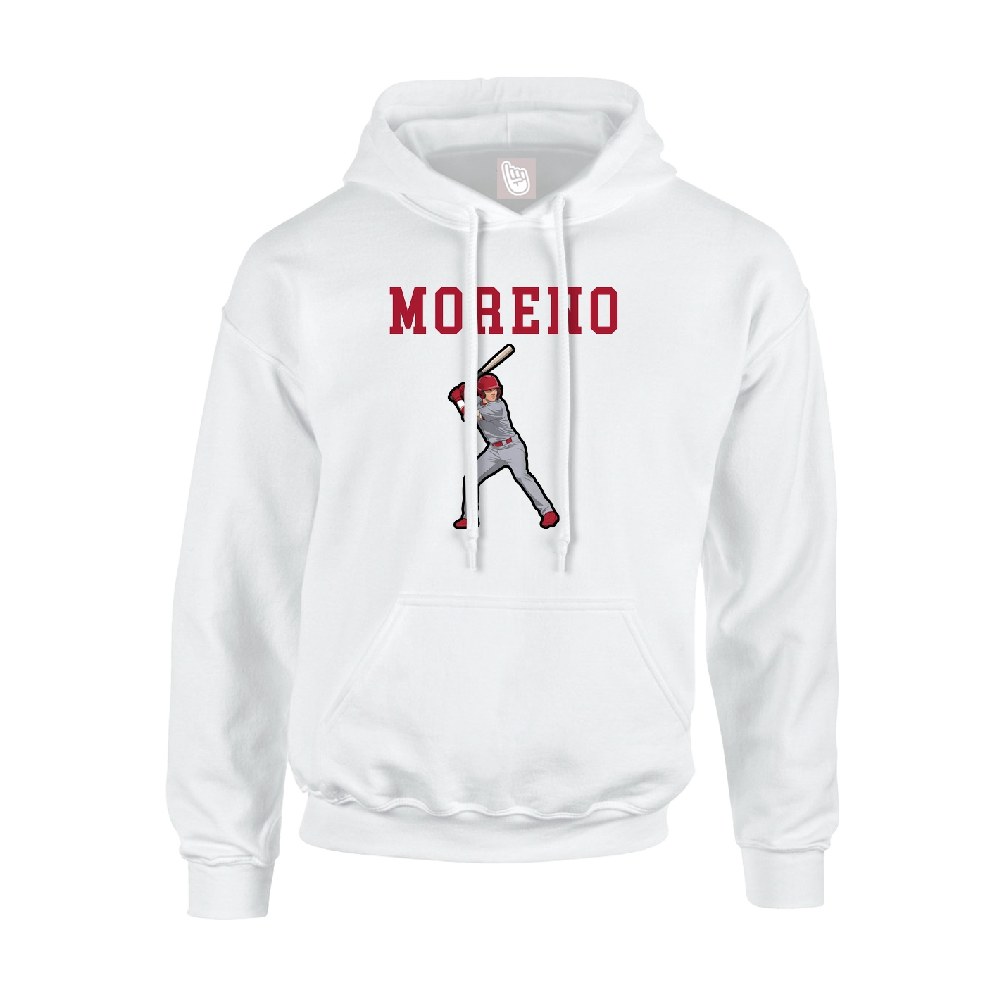 Youth Hoodie — Shirsey in White