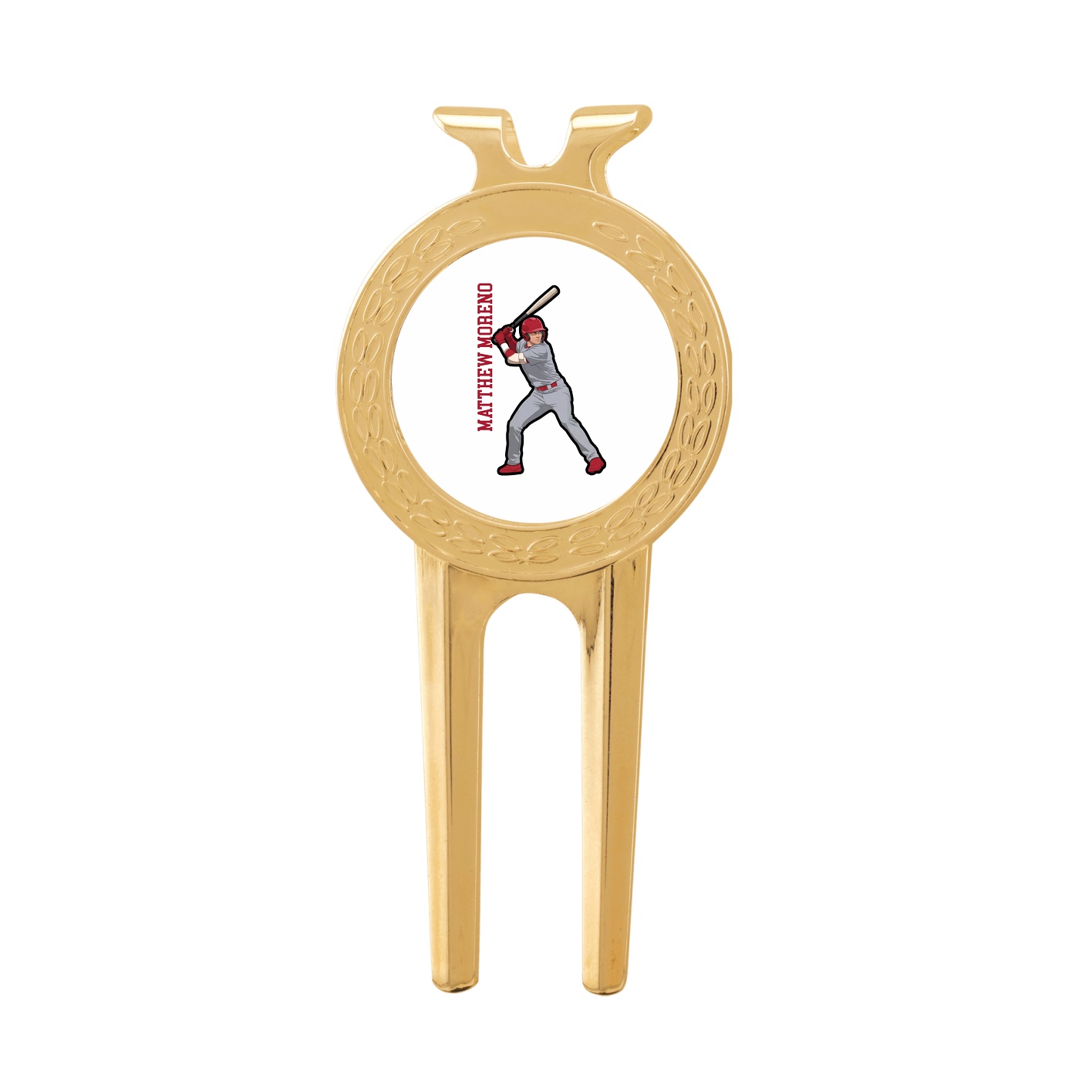 Divot Tool with Ball Marker — Name Vertical in Classic