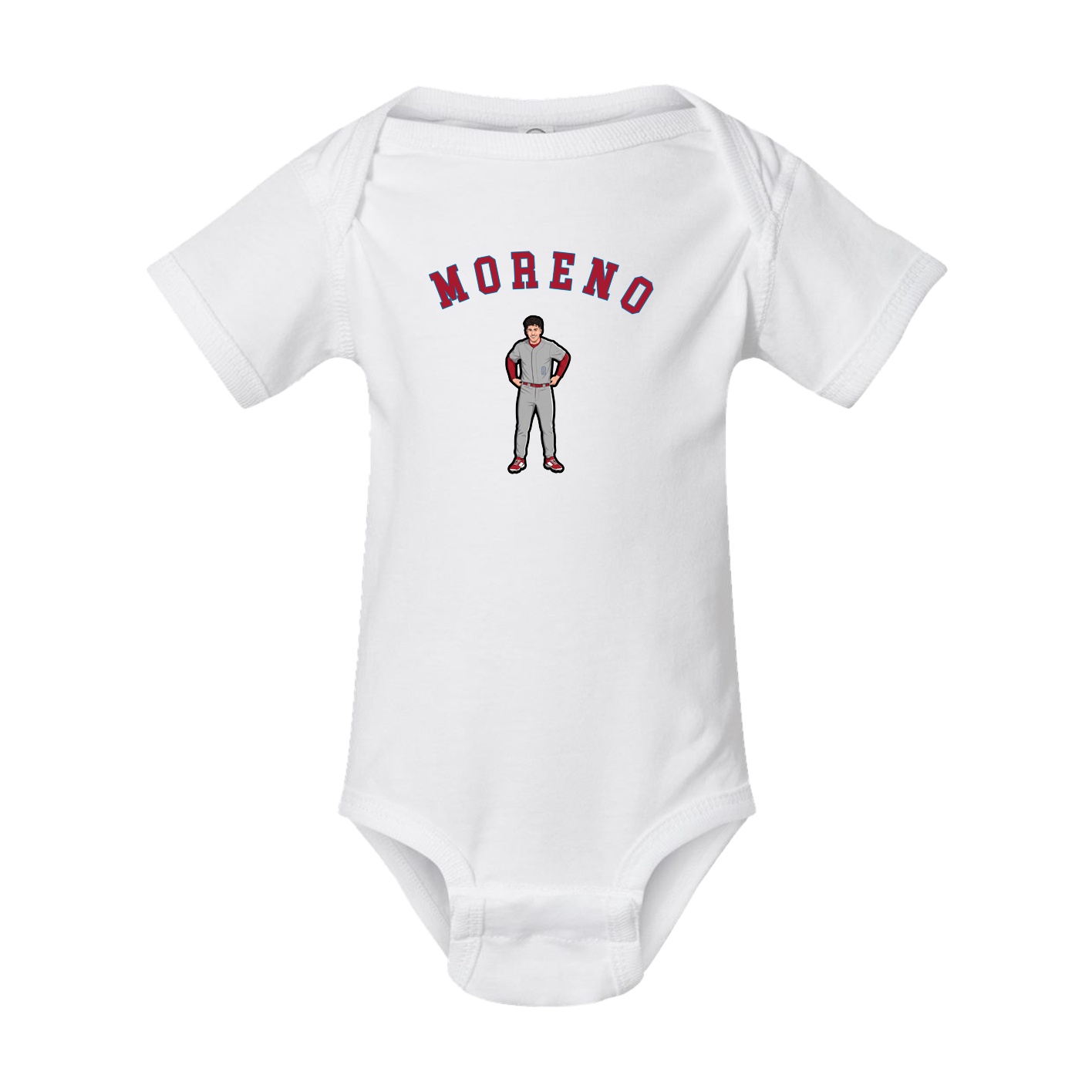 Baby Onesie — Shirsey Arch in White