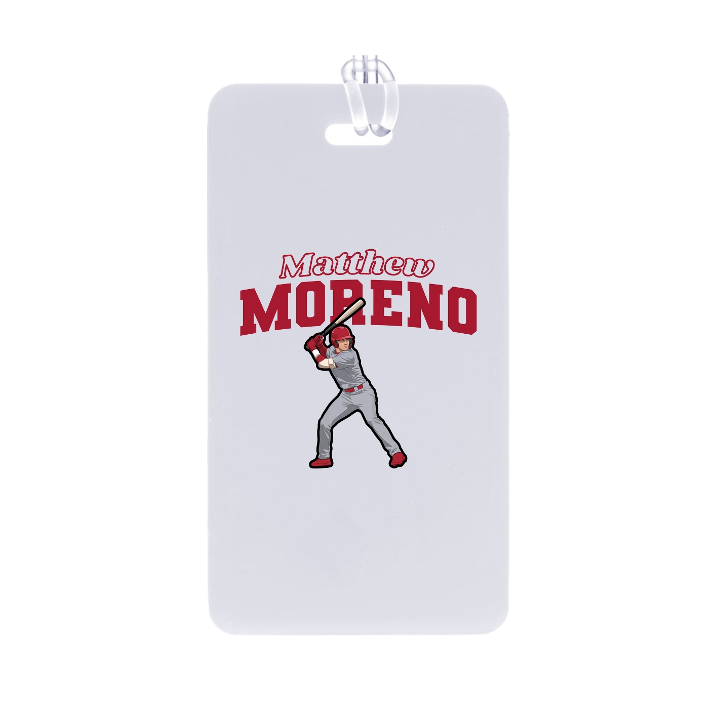 Bag Tag — Name Arch in Classic