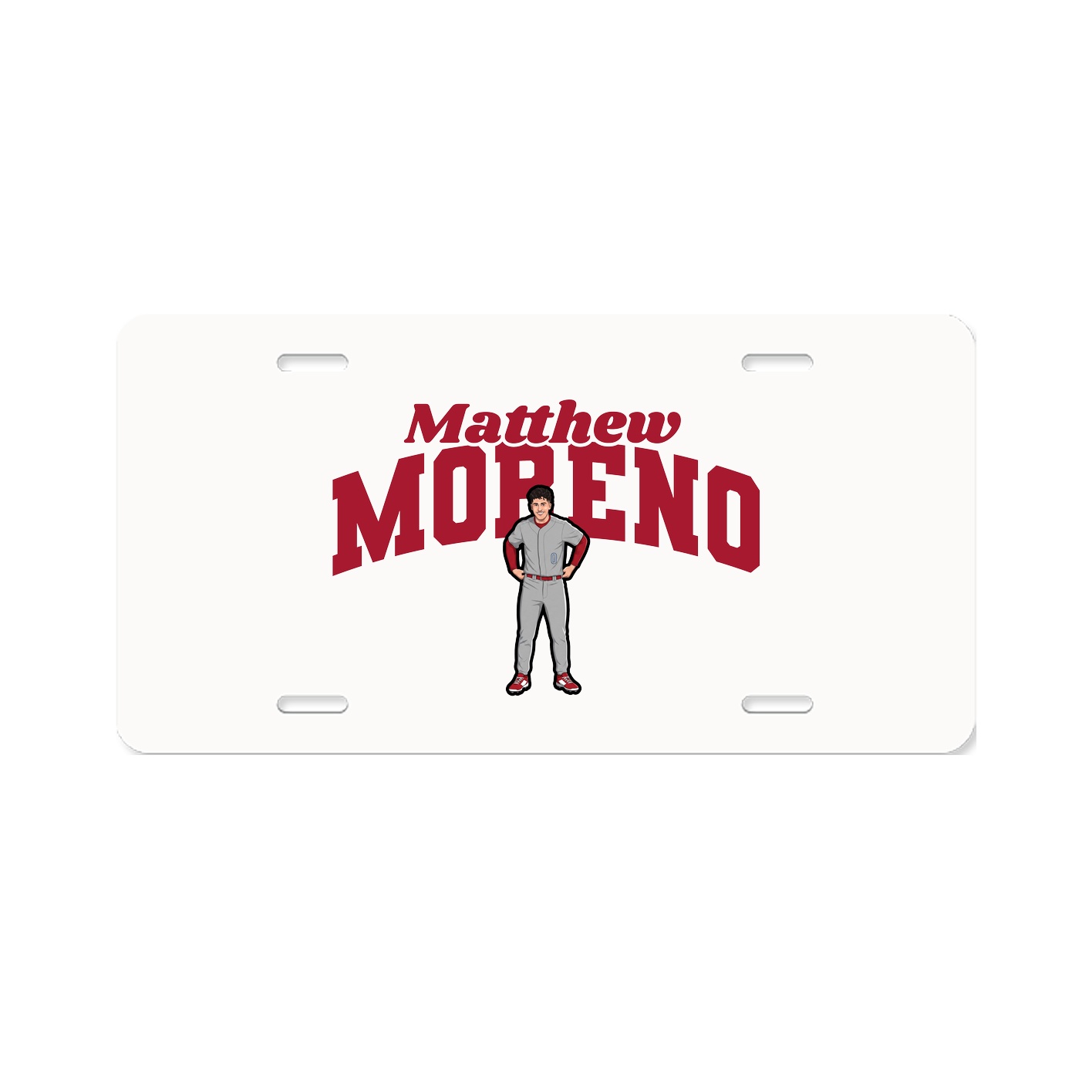 License Plate — Signature Arch in Classic