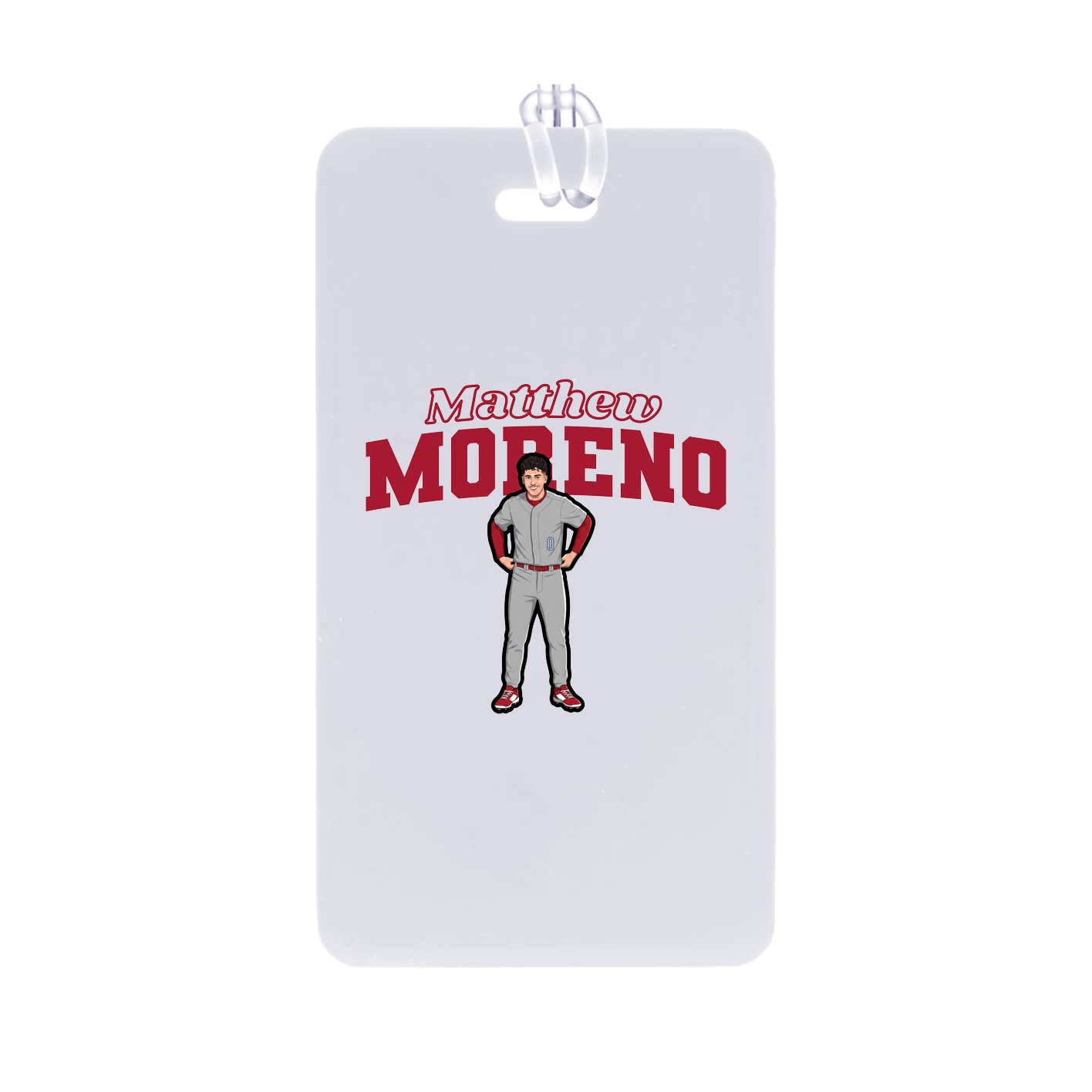 Bag Tag — Name Arch in Classic