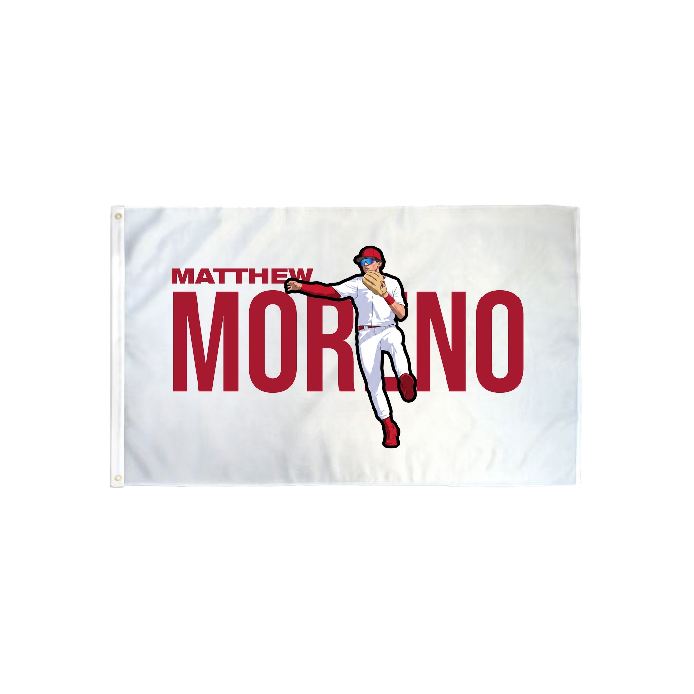 3x5 Flag — Player Name in Classic