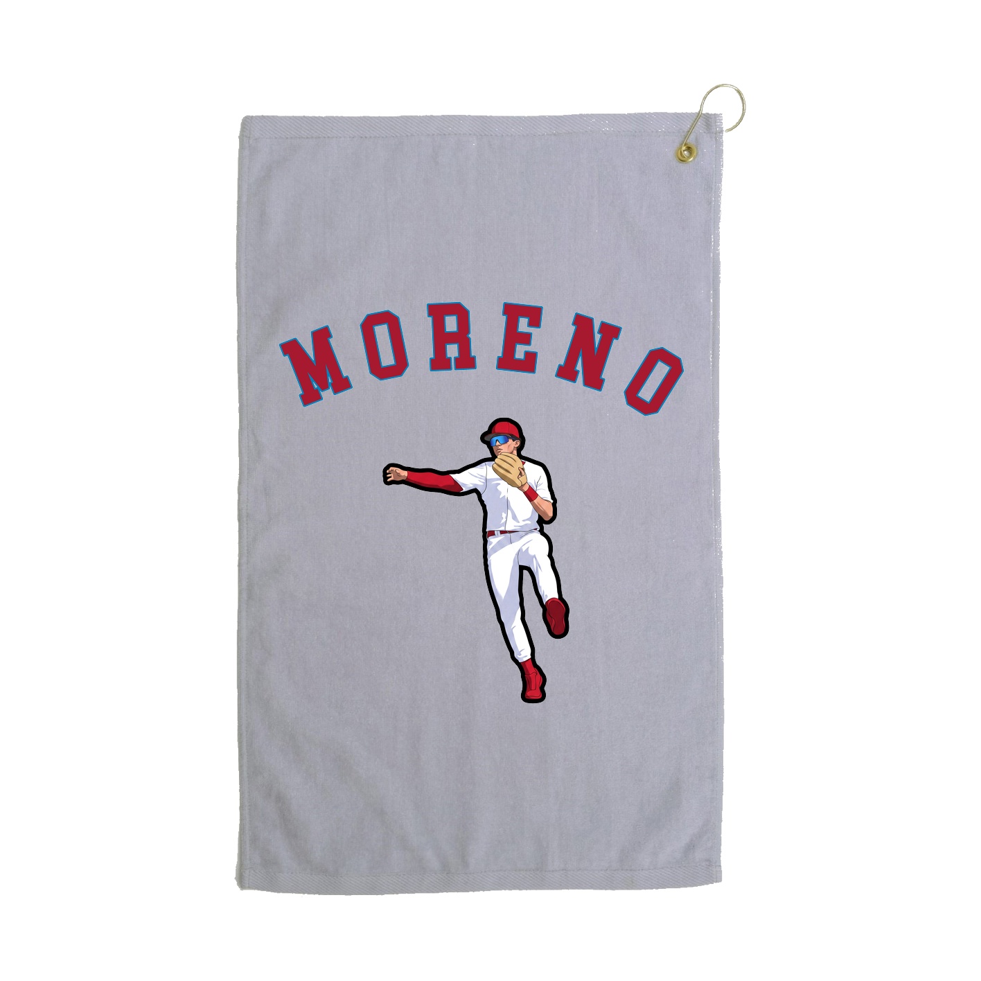 Golf Towel — Shirsey Arch in Grey