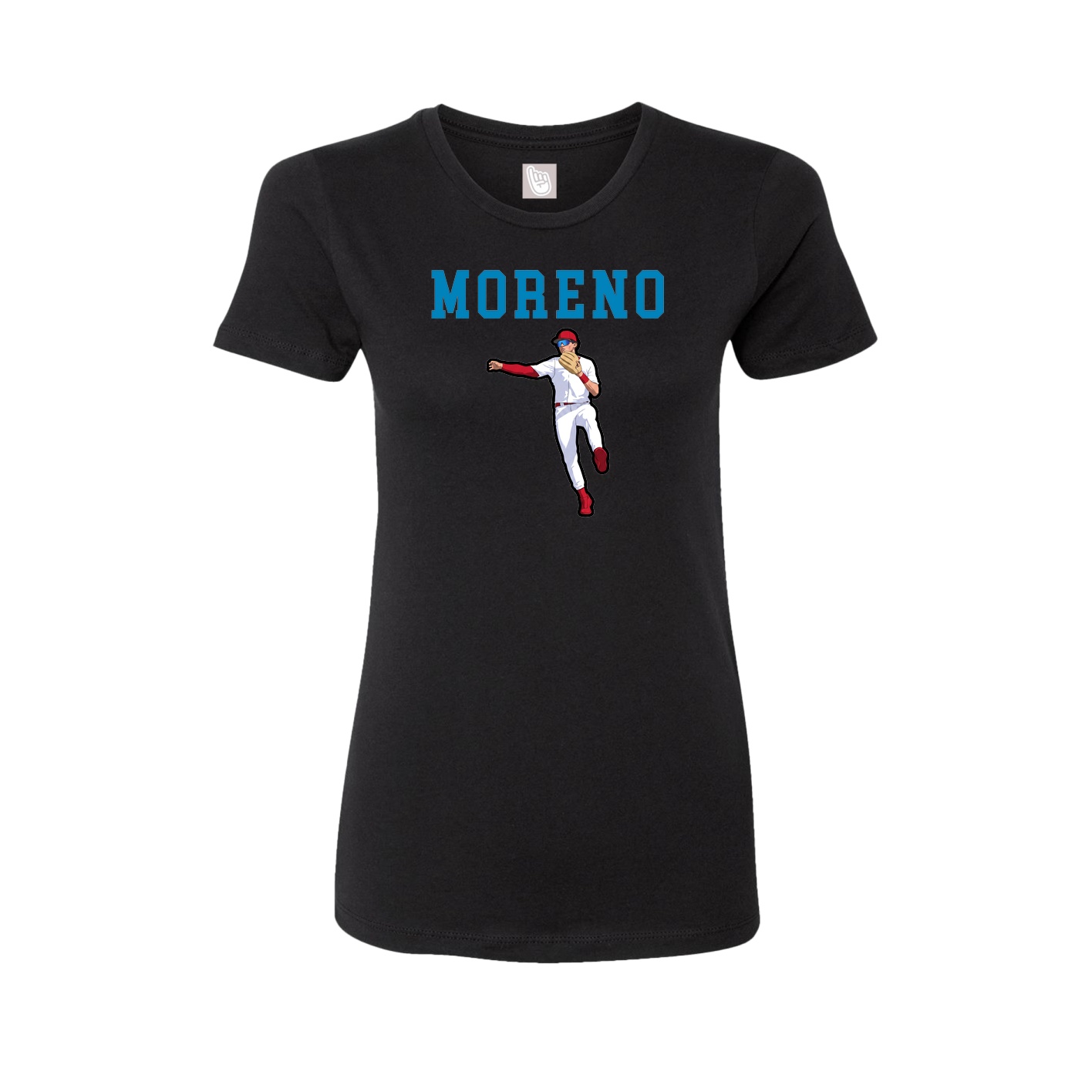 Fitted Women's Tee — Shirsey in Black