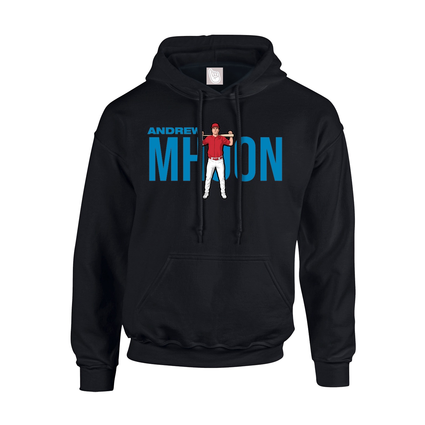 Hoodie — Player Name in Black
