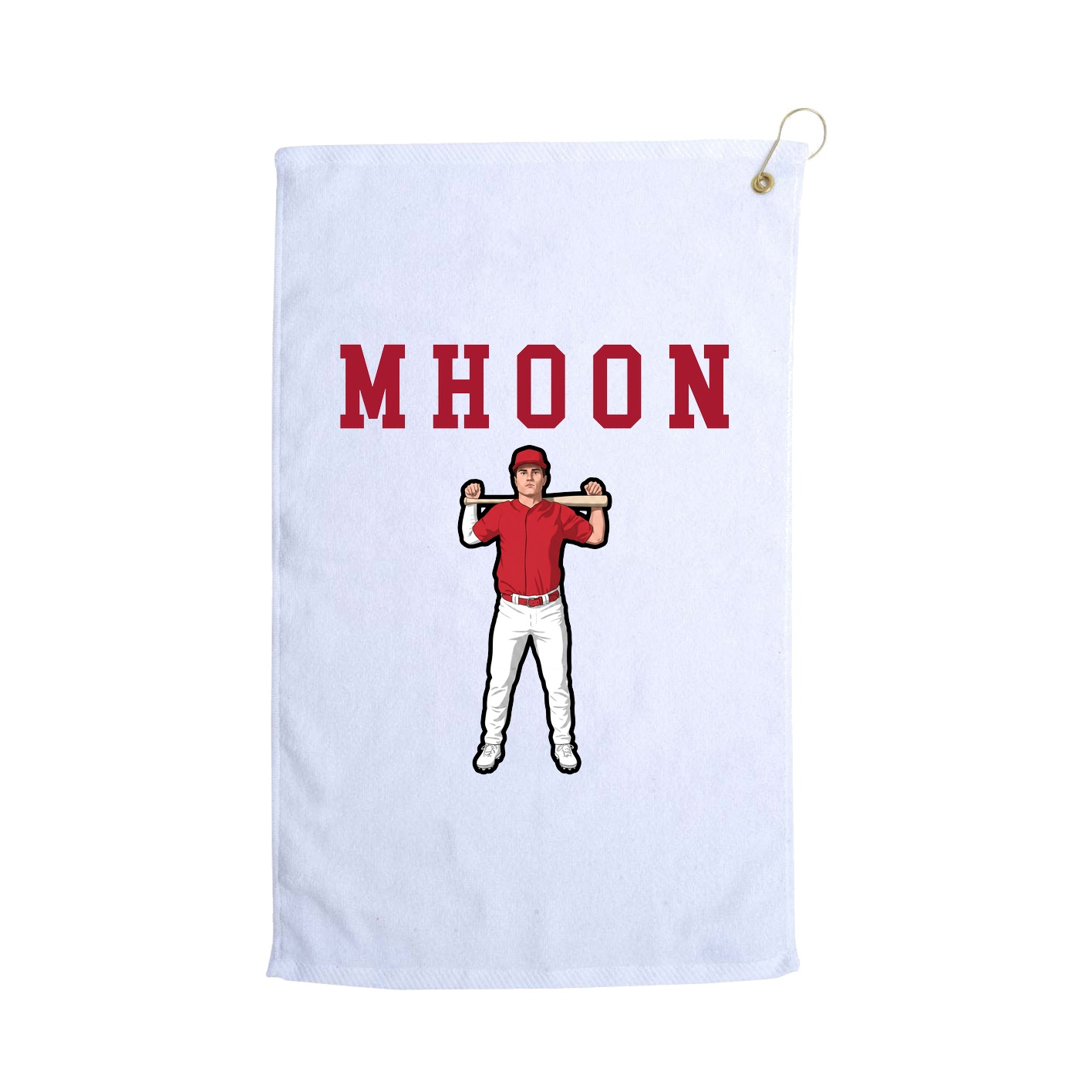 Golf Towel — Shirsey in White