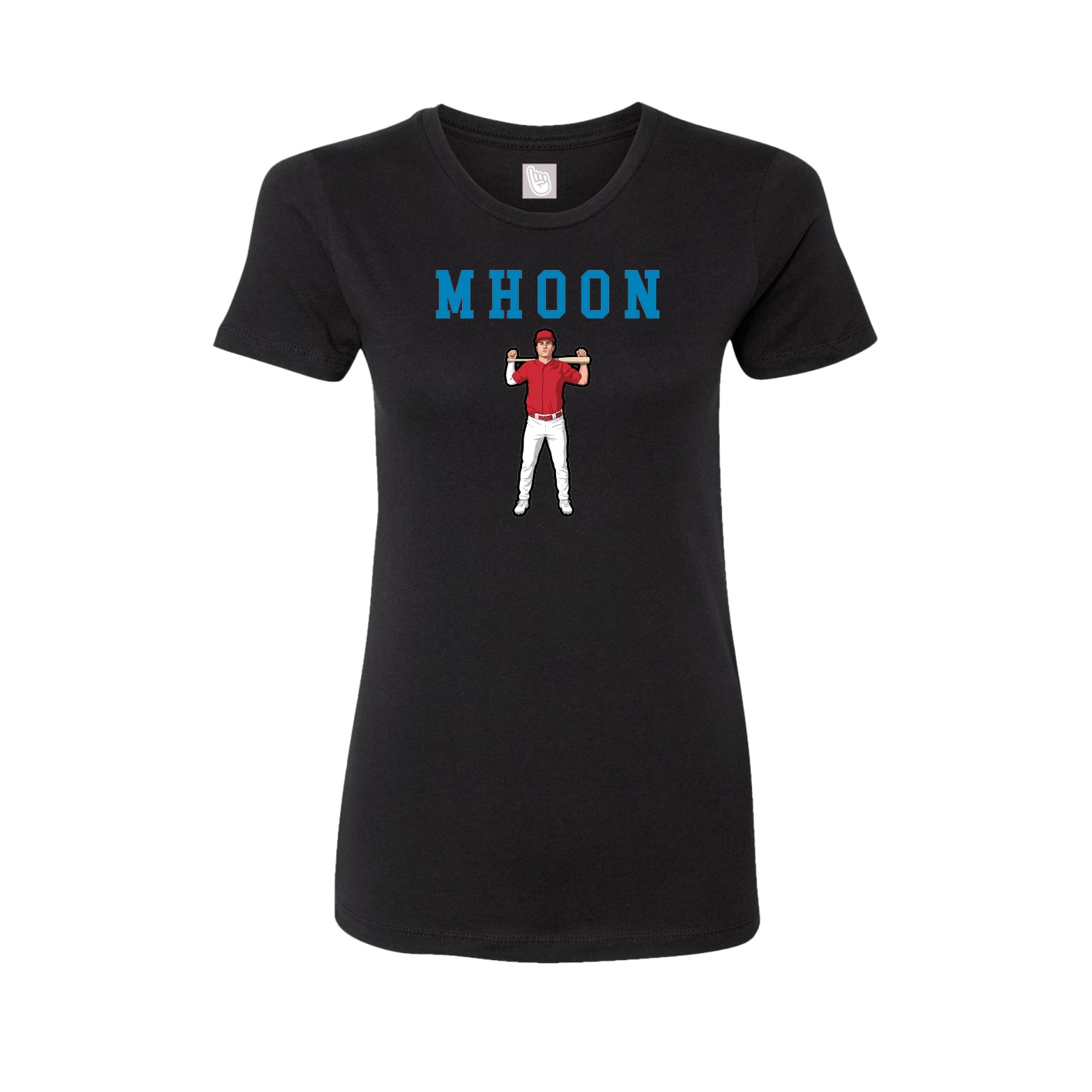 Fitted Women's Tee — Shirsey in Black