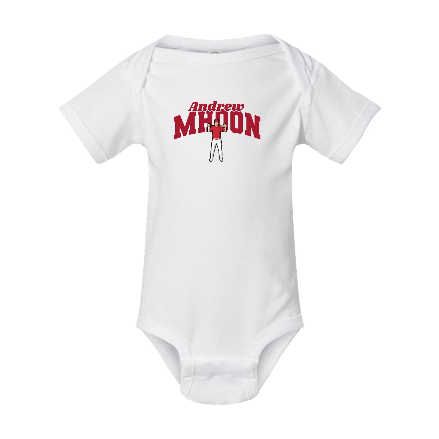 Baby Onesie — Signature Arch in White