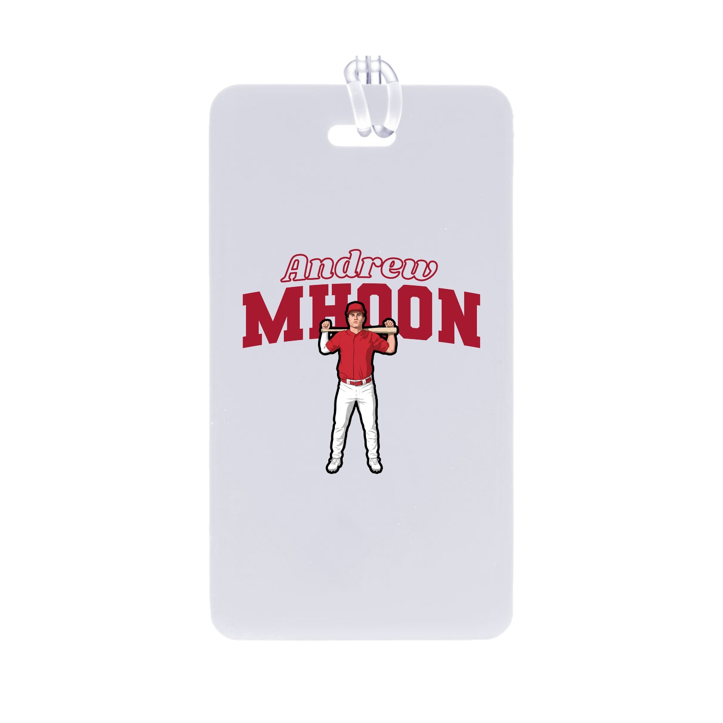 Bag Tag — Name Arch in Classic
