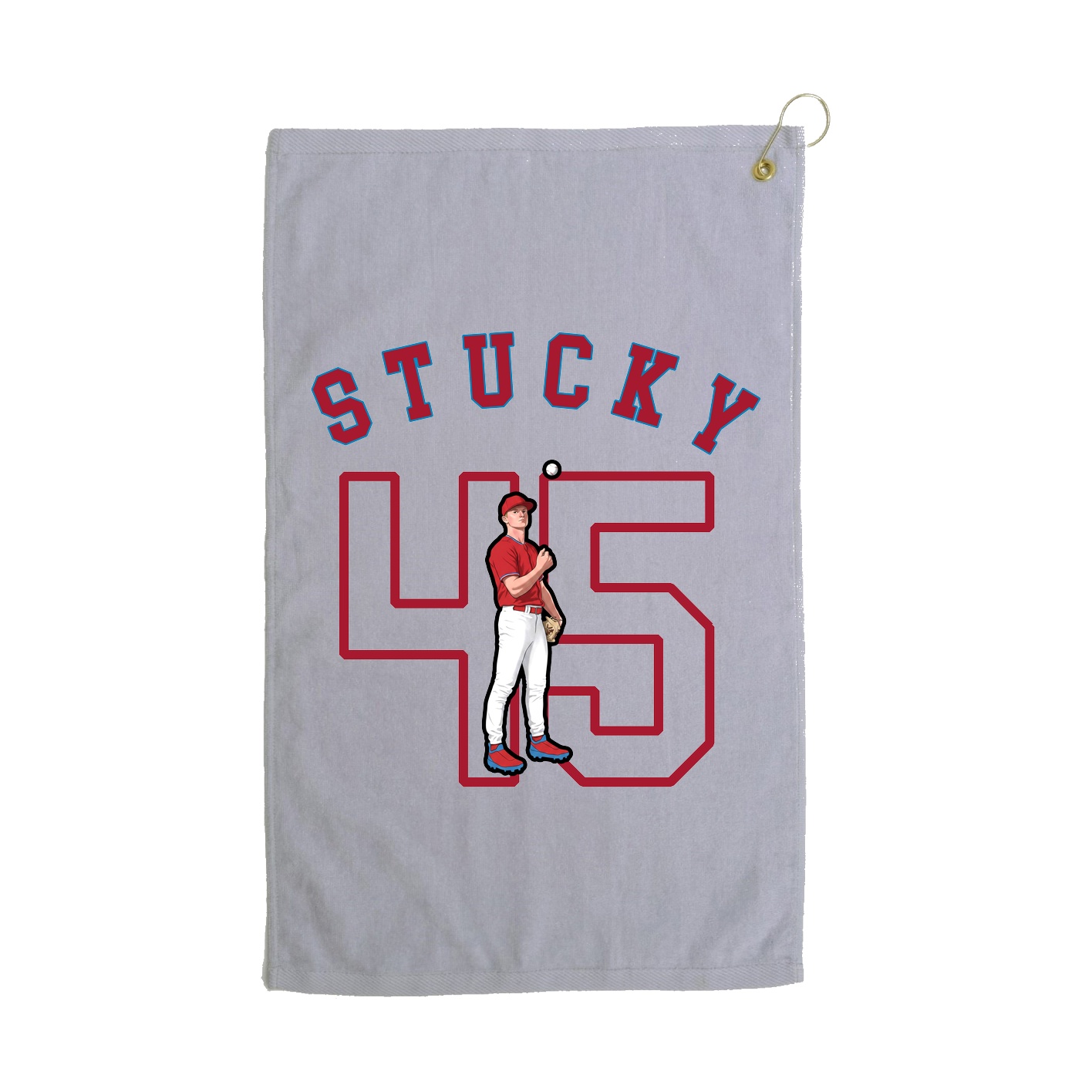 Golf Towel — Shirsey Arch in Grey