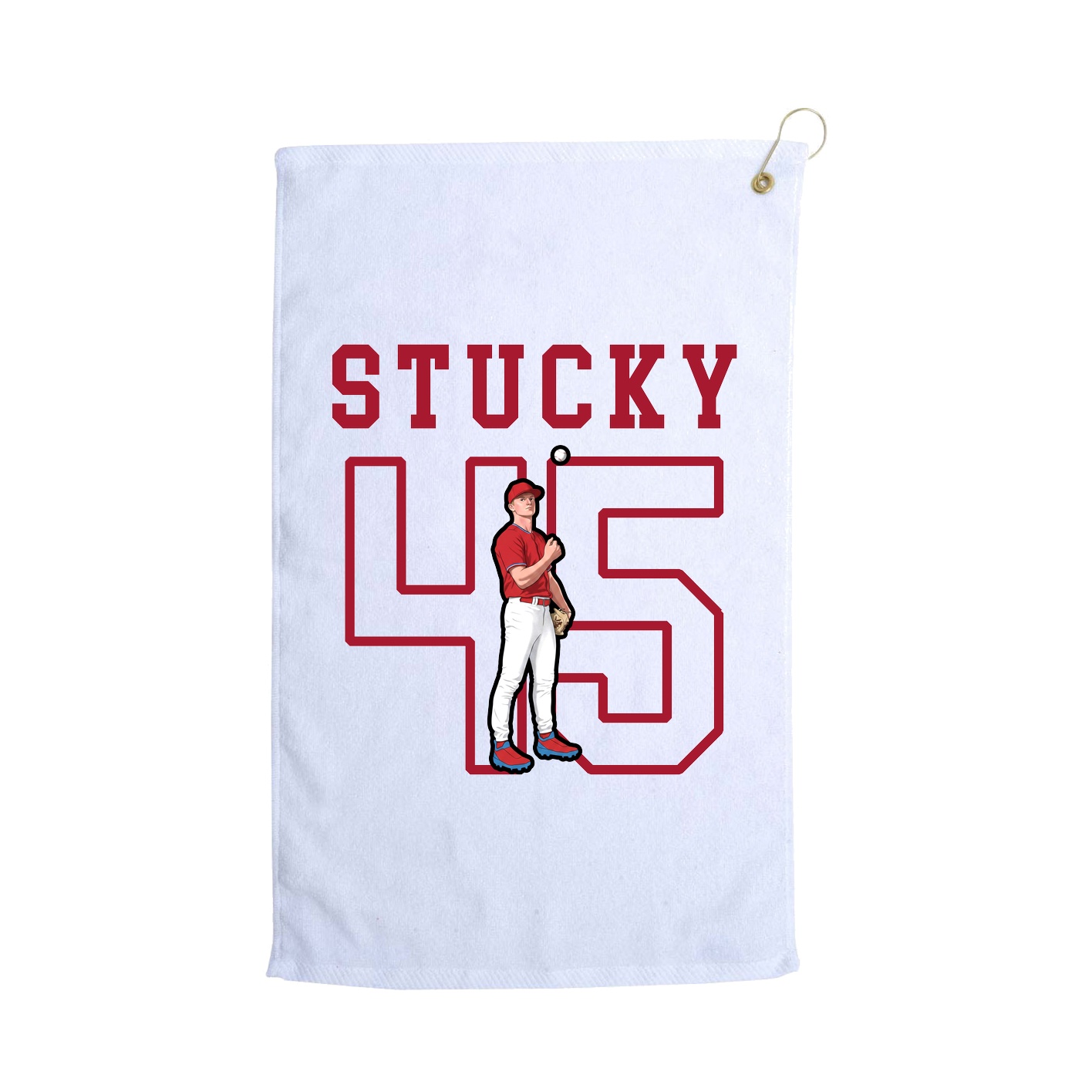 Golf Towel — Shirsey in White