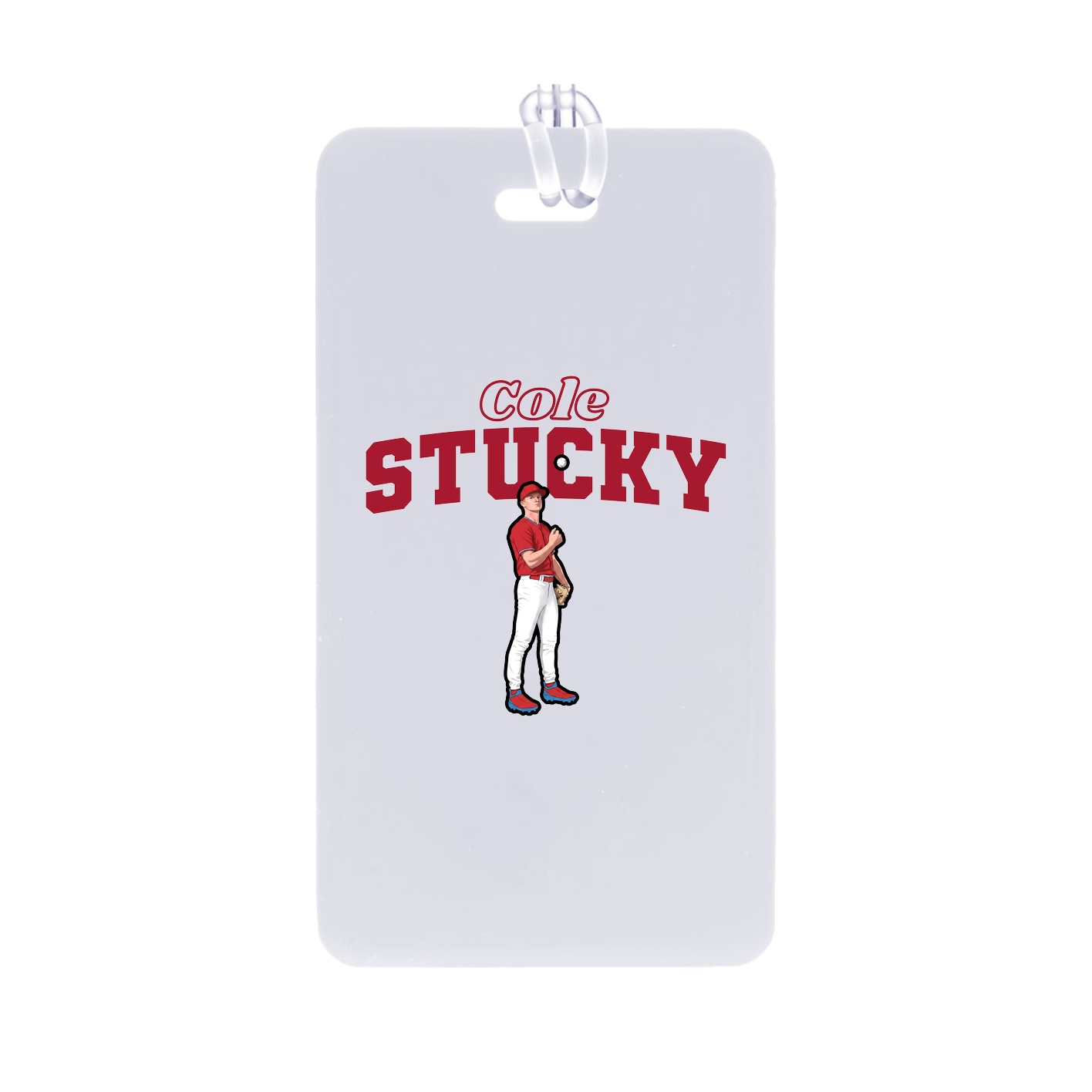 Bag Tag — Name Arch in Classic