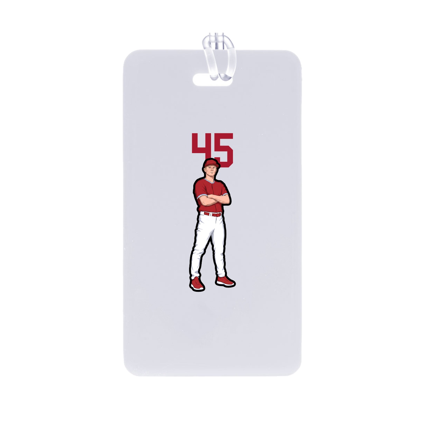 Bag Tag — Number Top in Classic