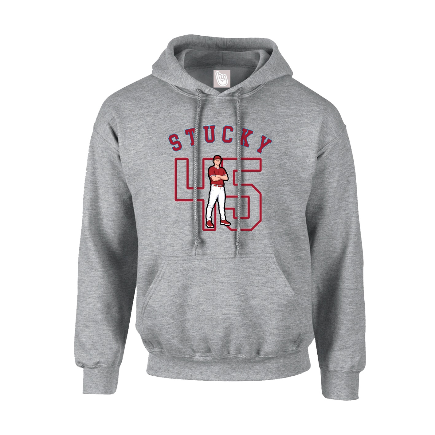 Hoodie — Shirsey Arch in Grey