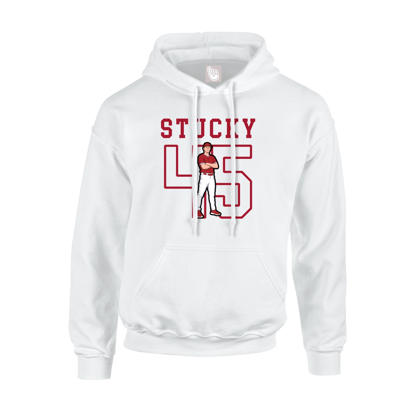 Youth Hoodie — Shirsey in White