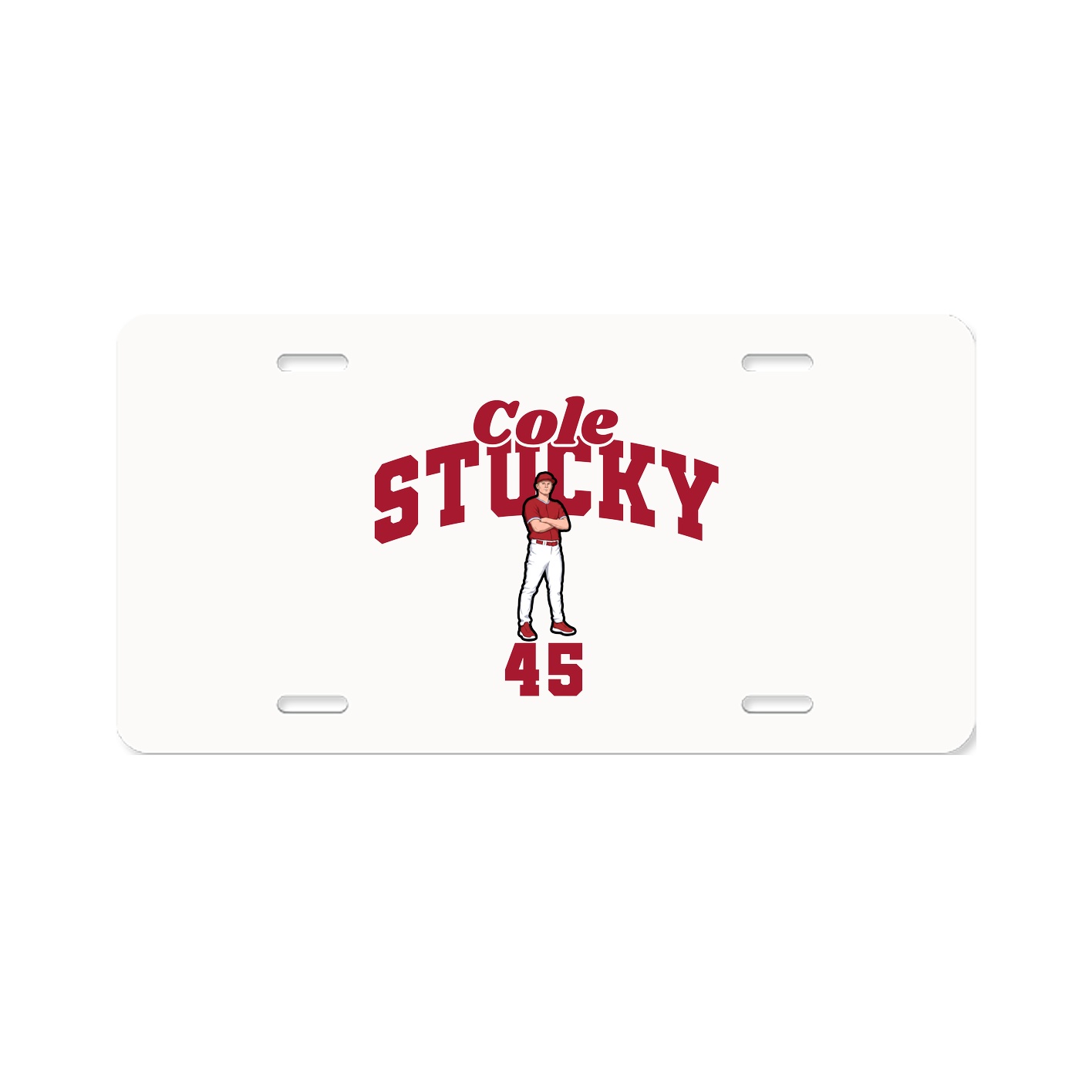 License Plate — Signature Arch in Classic