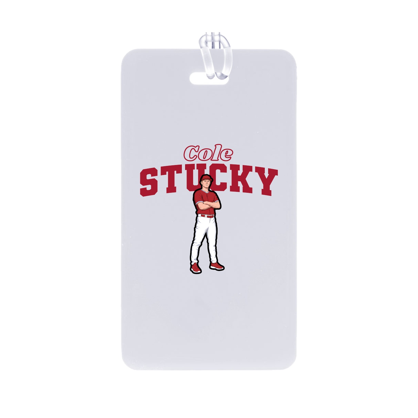 Bag Tag — Name Arch in Classic