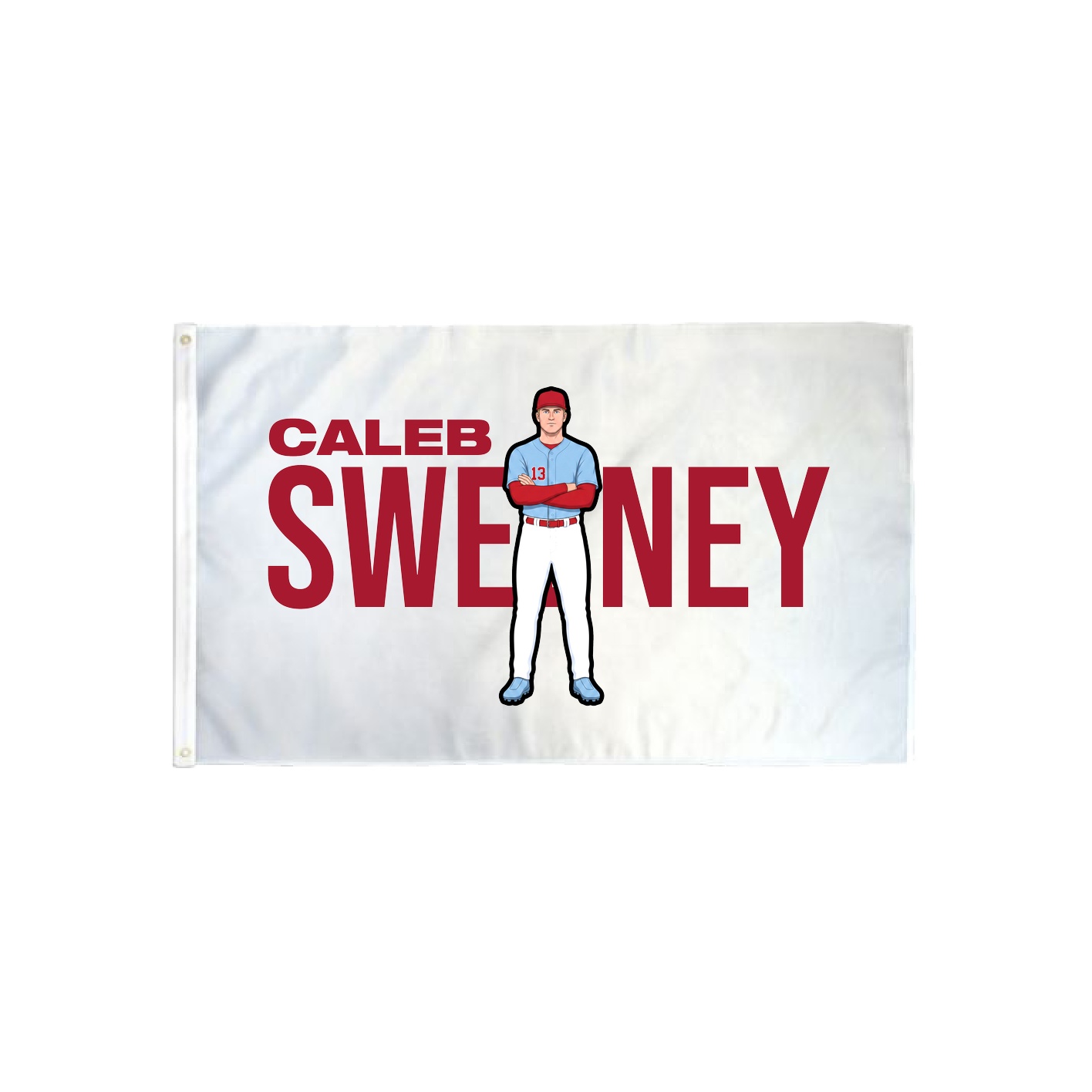3x5 Flag — Player Name in Classic