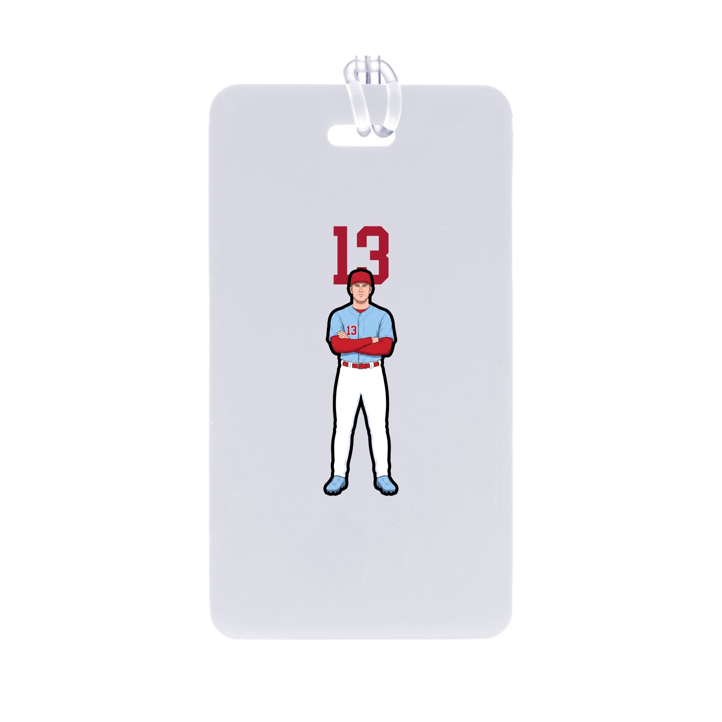 Bag Tag — Number Top in Classic