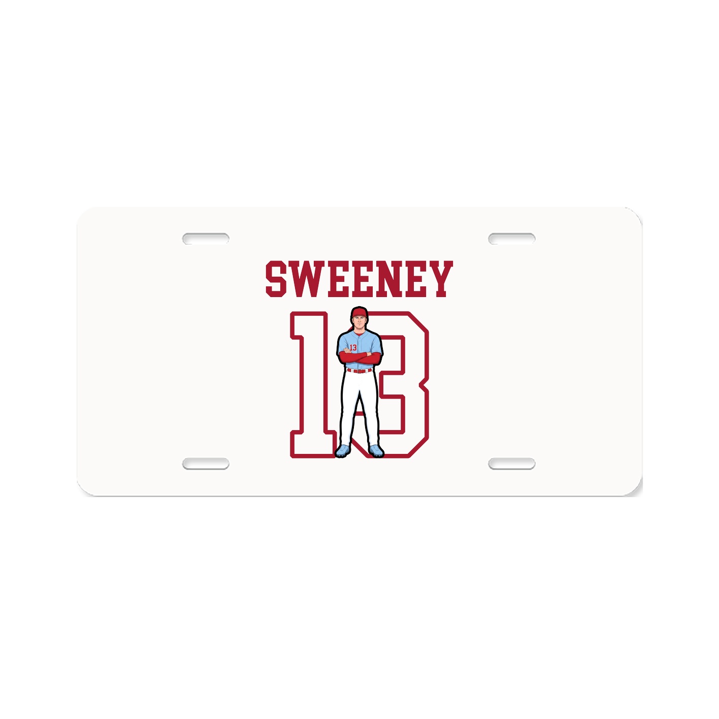 License Plate — Shirsey in Classic