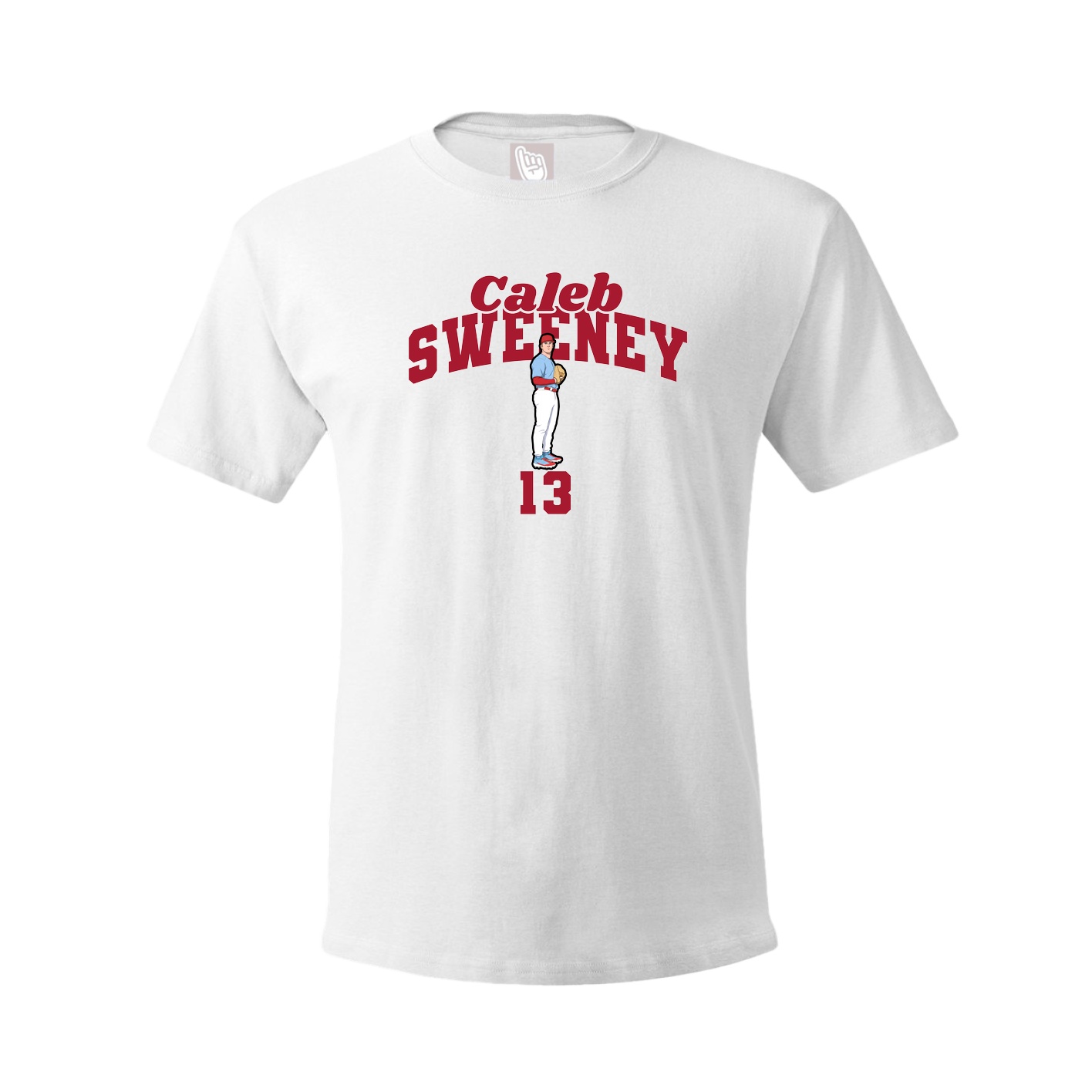 Youth Tee — Signature Arch in White