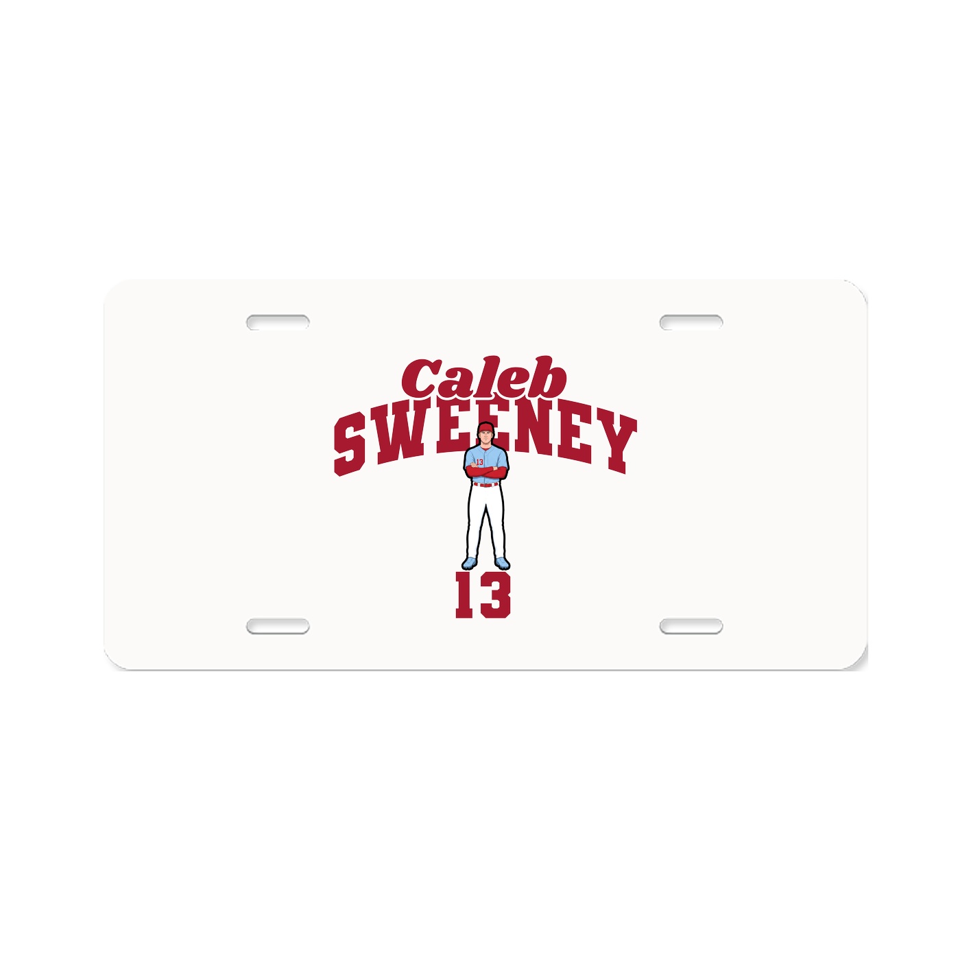 License Plate — Signature Arch in Classic