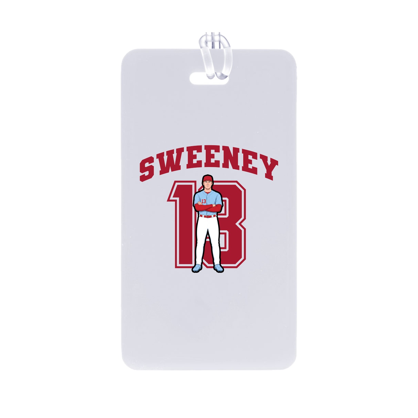 Bag Tag — Number in Classic