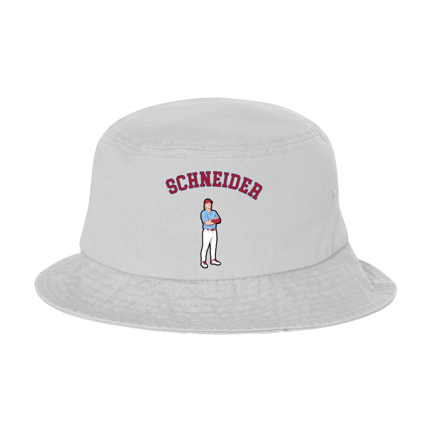 Bucket Cap — Shirsey Arch in White