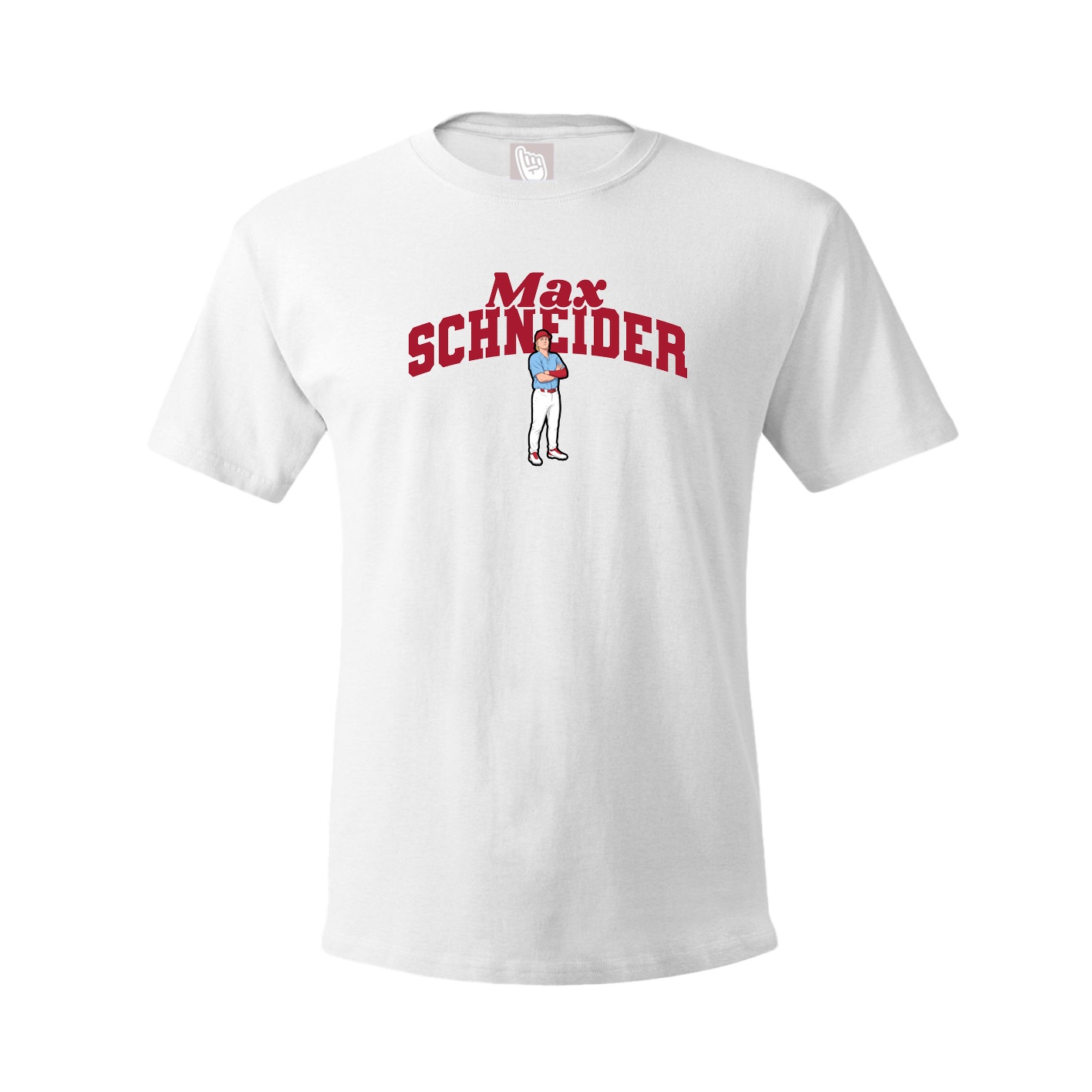 Youth Tee — Signature Arch in White