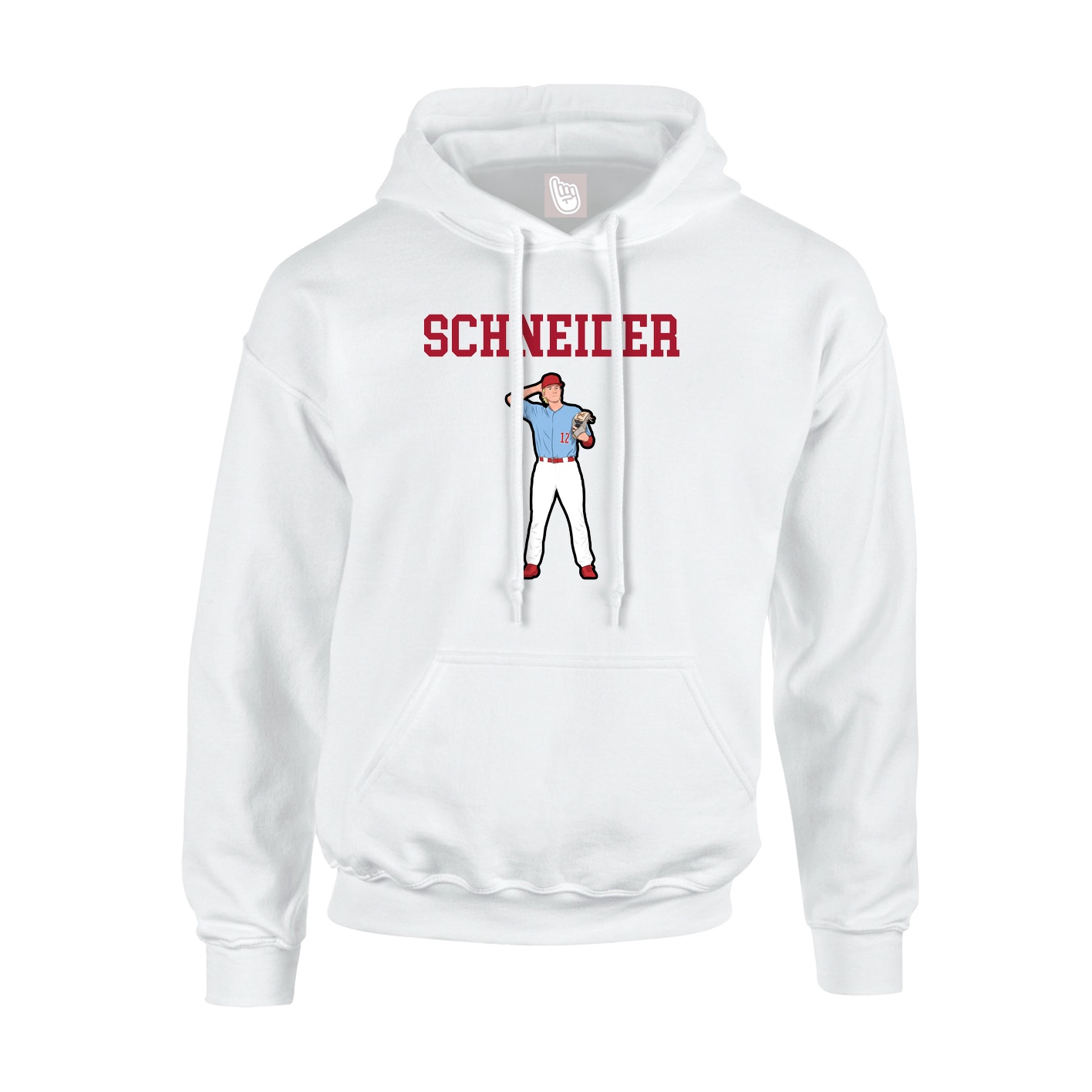Youth Hoodie — Shirsey in White