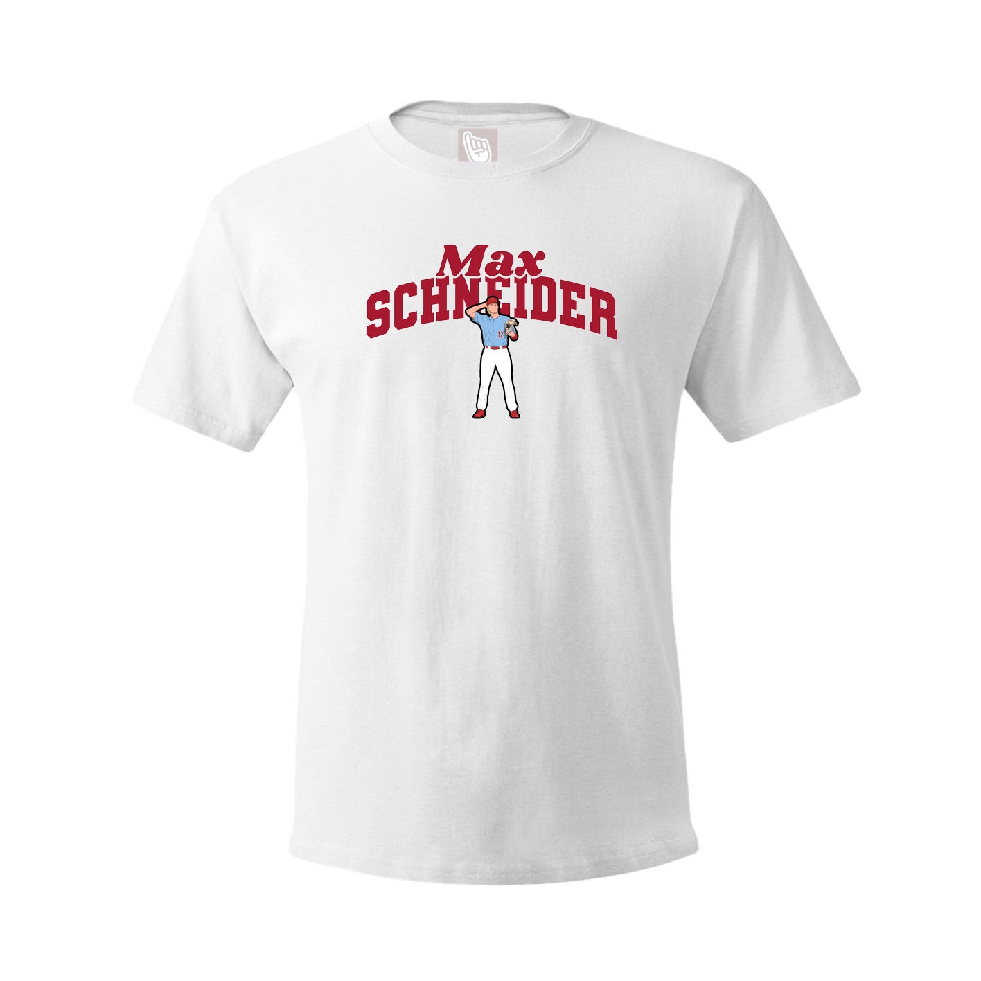 Youth Tee — Signature Arch in White