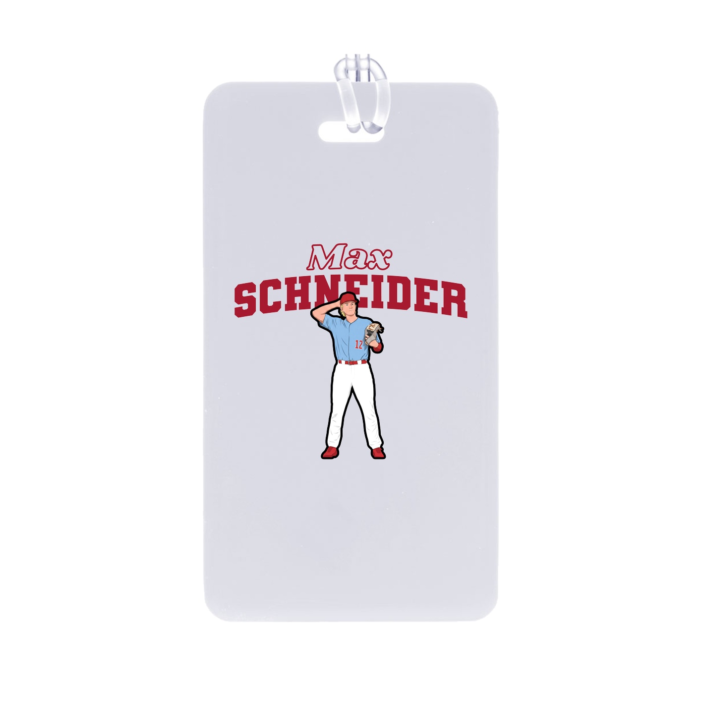 Bag Tag — Name Arch in Classic