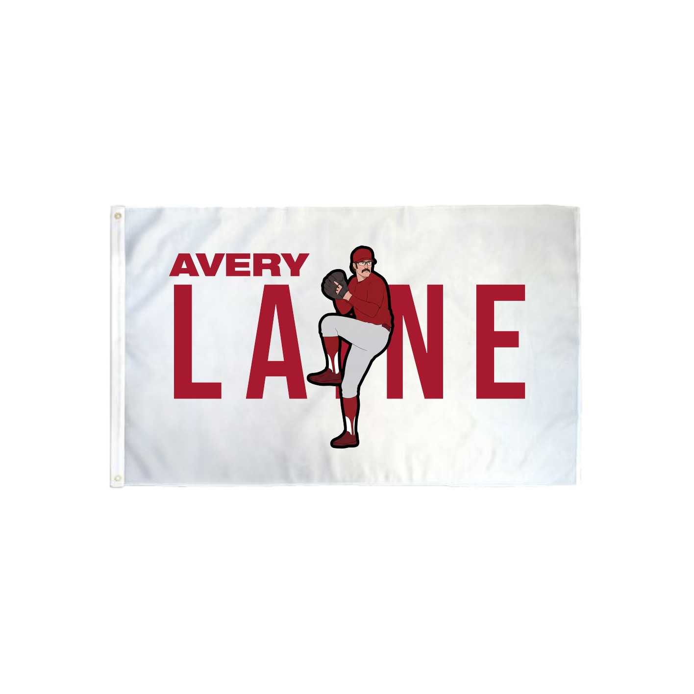 3x5 Flag — Player Name in Classic