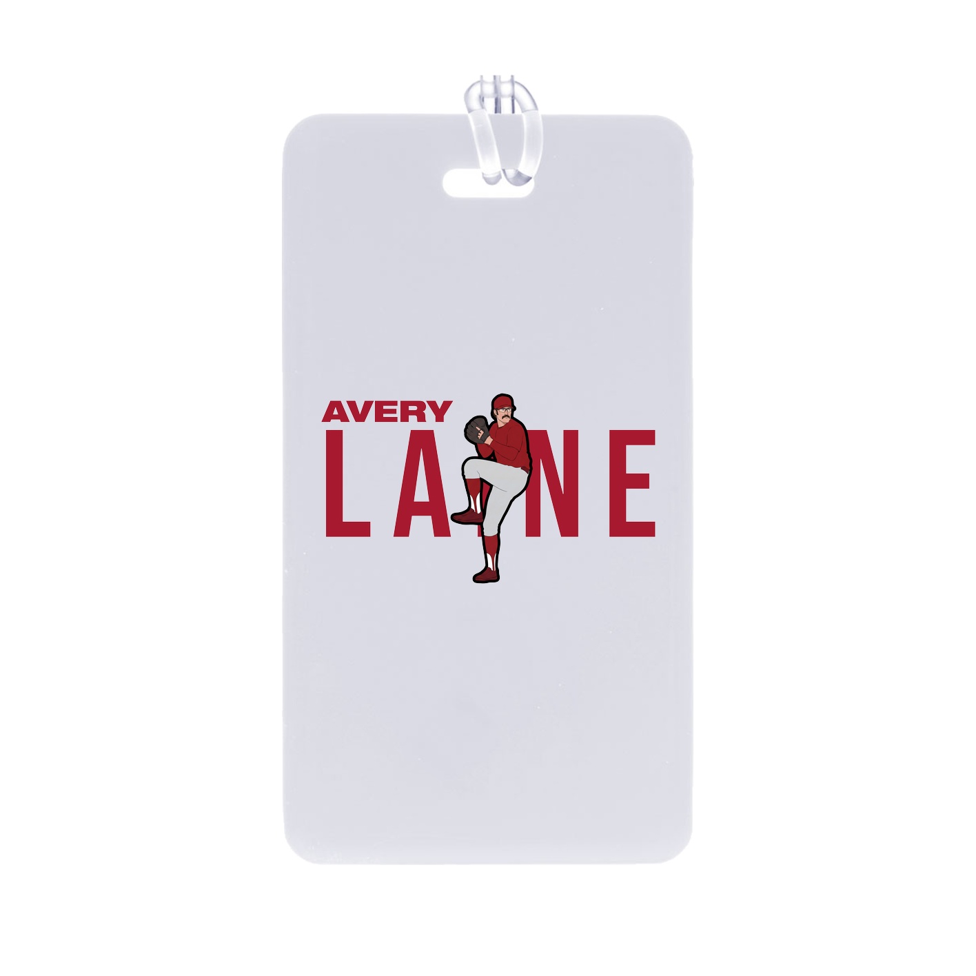 Bag Tag — Player Name in Classic