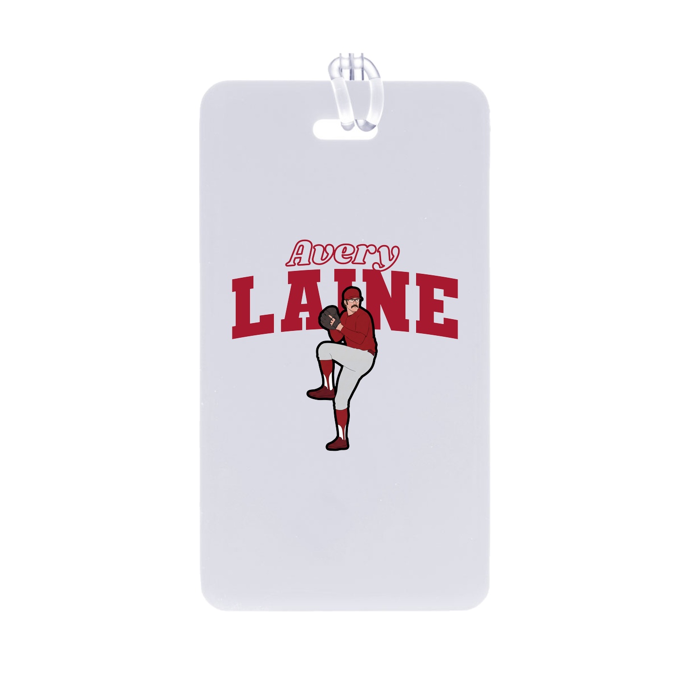 Bag Tag — Name Arch in Classic