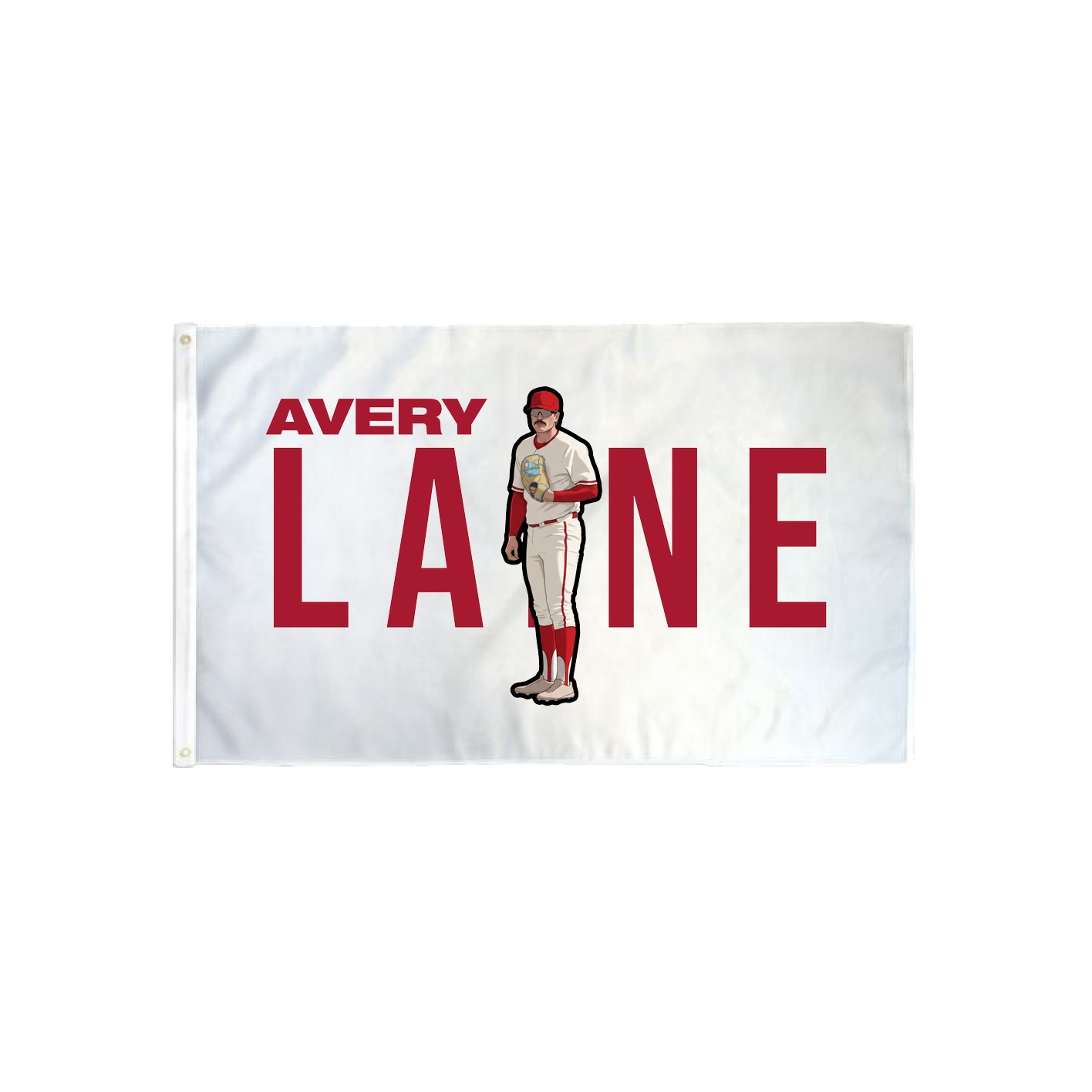 3x5 Flag — Player Name in Classic