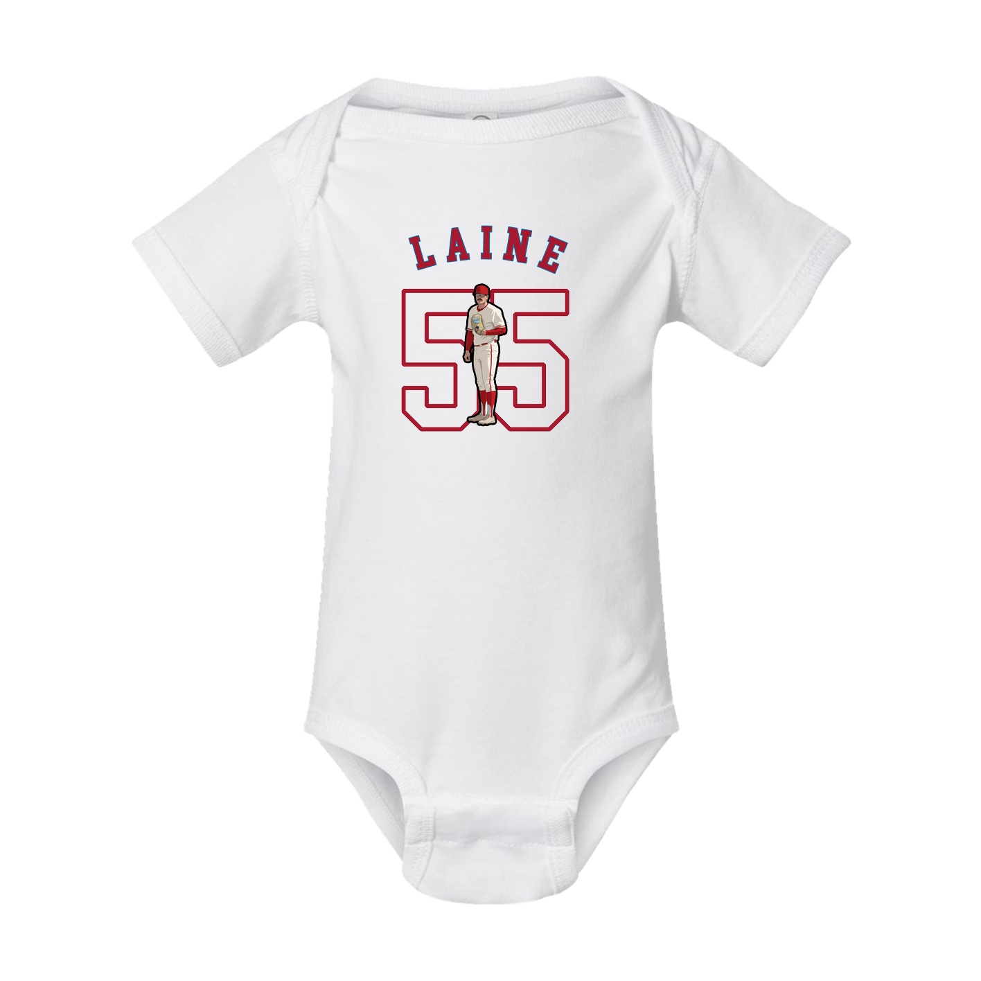Baby Onesie — Shirsey Arch in White