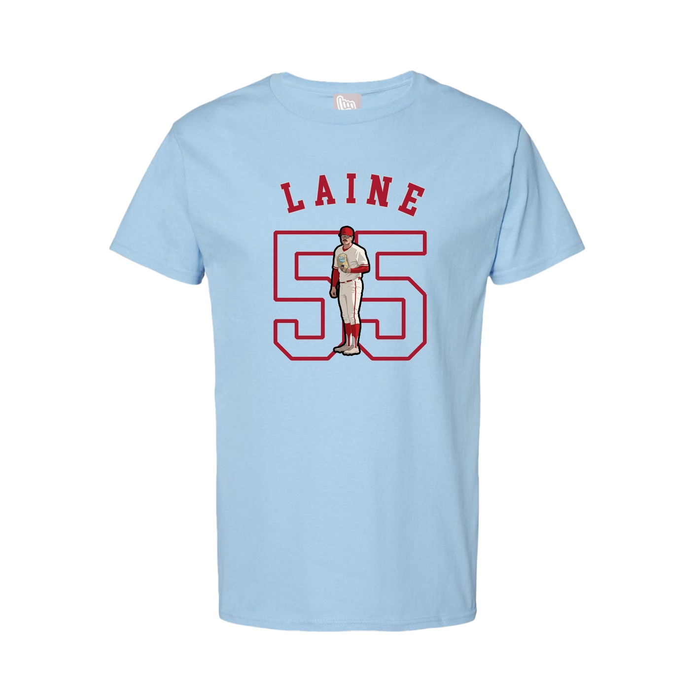 Youth Tee — Shirsey Arch in Light Blue