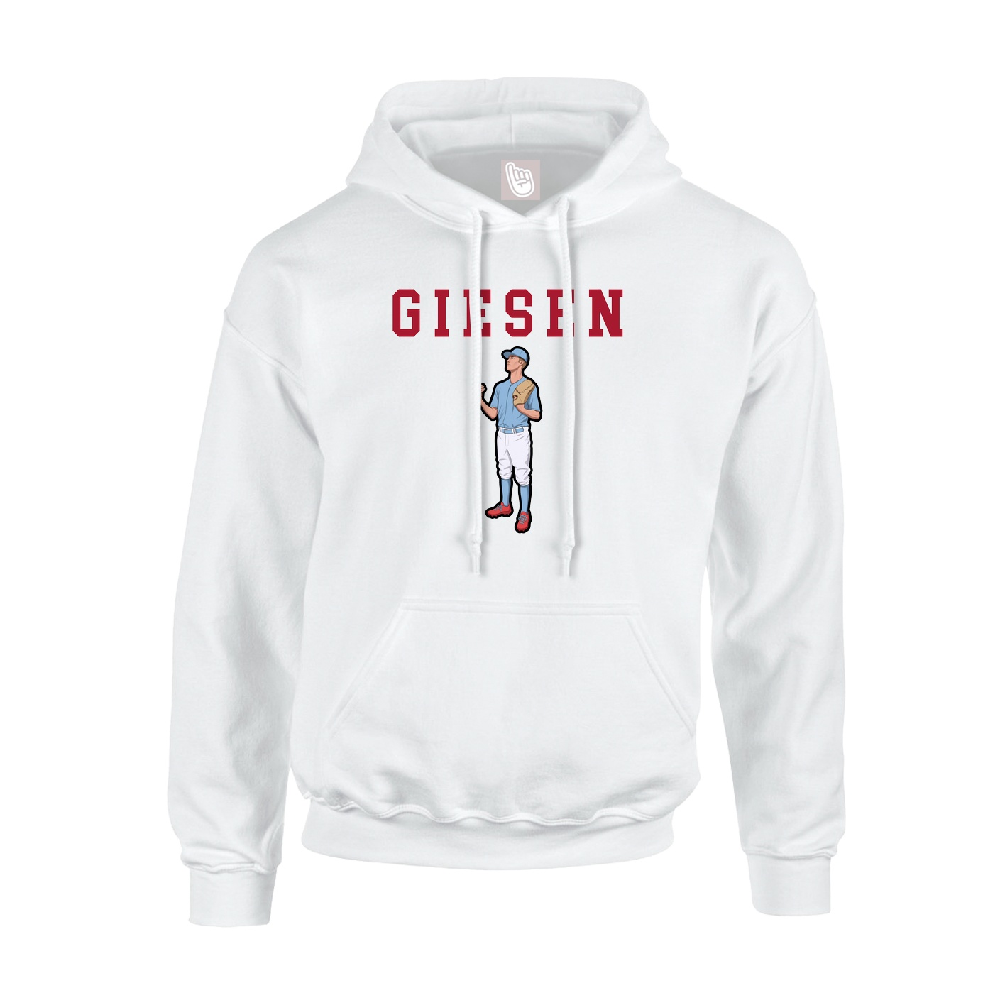 Youth Hoodie — Shirsey in White