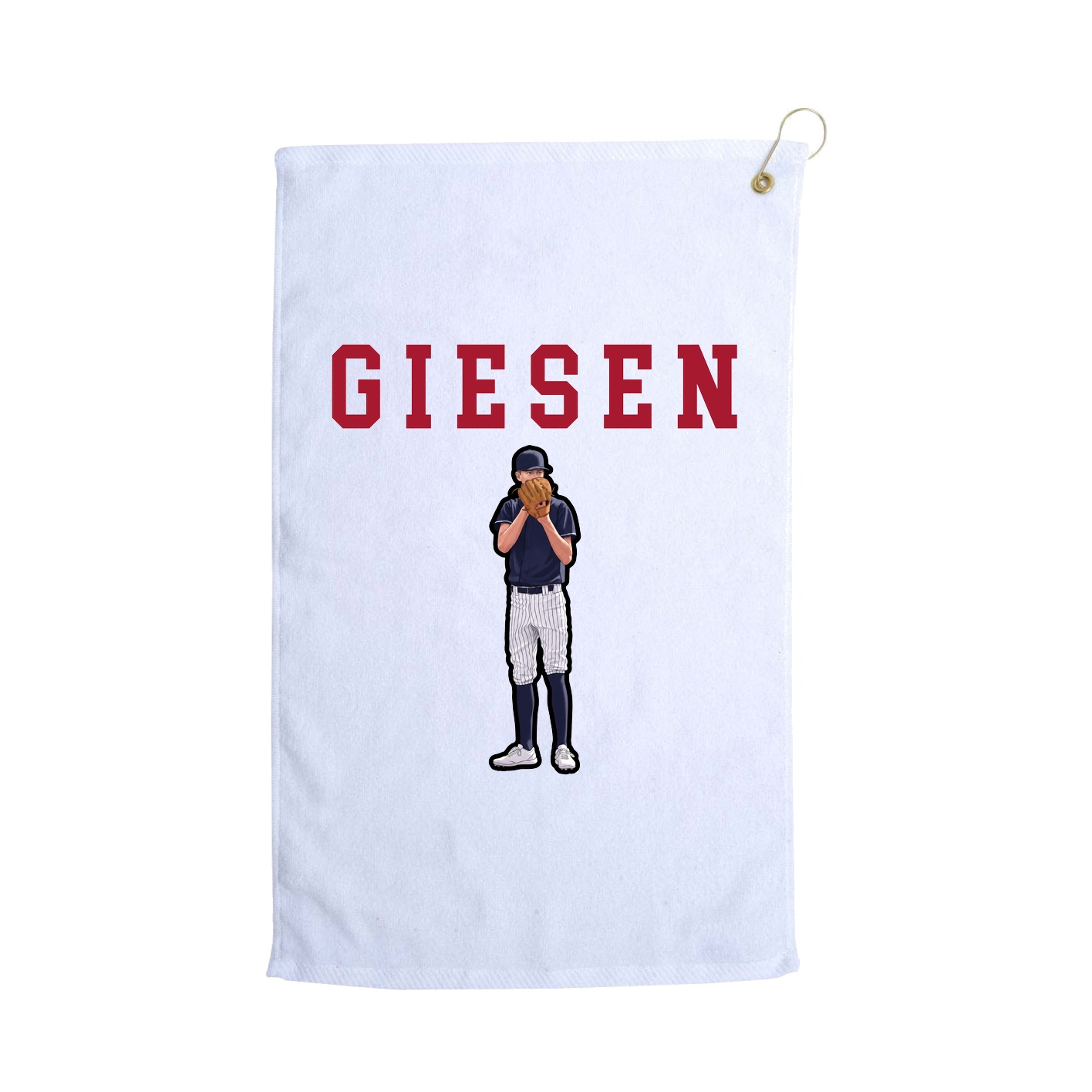 Golf Towel — Shirsey in White