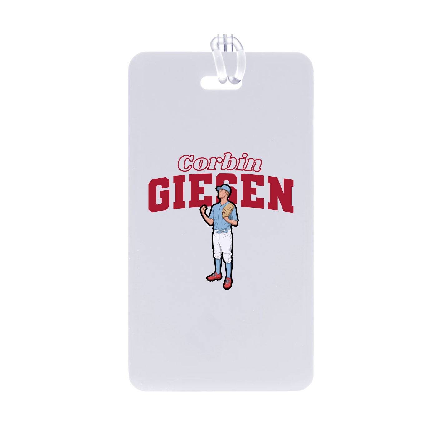 Bag Tag — Name Arch in Classic