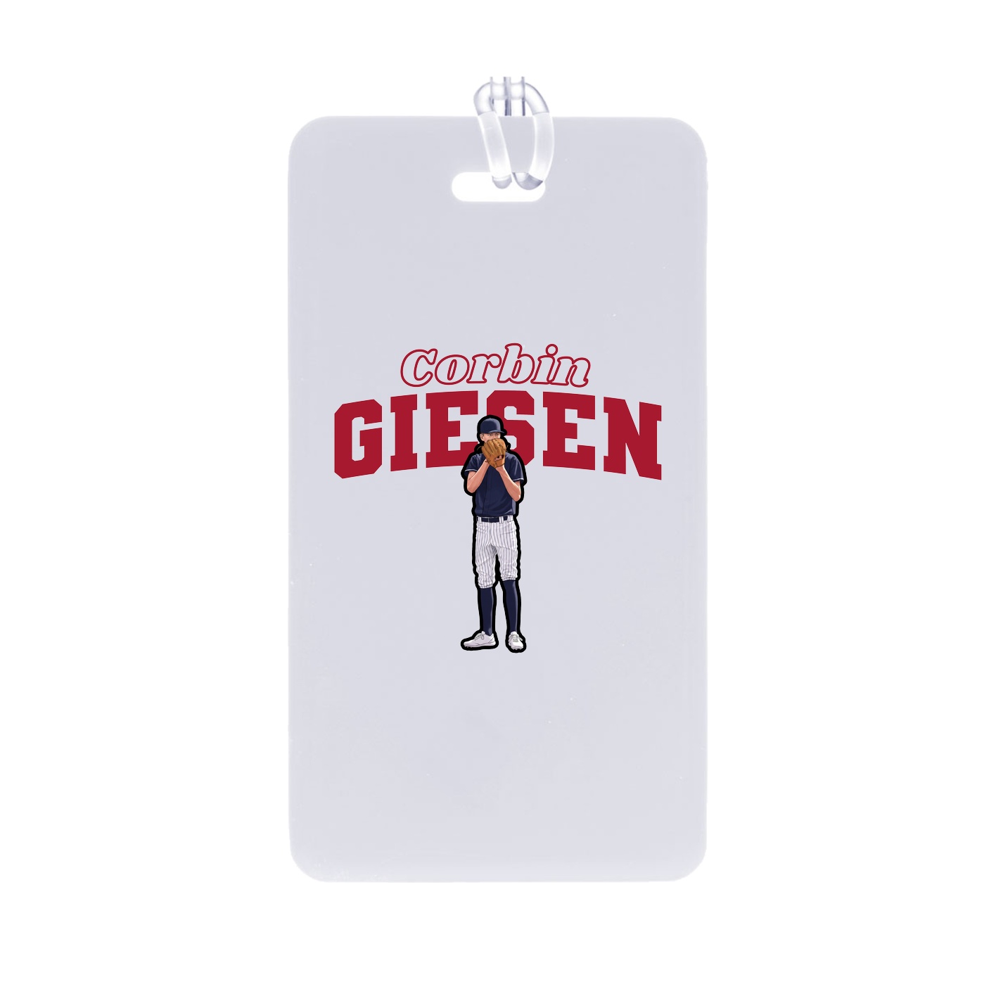 Bag Tag — Name Arch in Classic