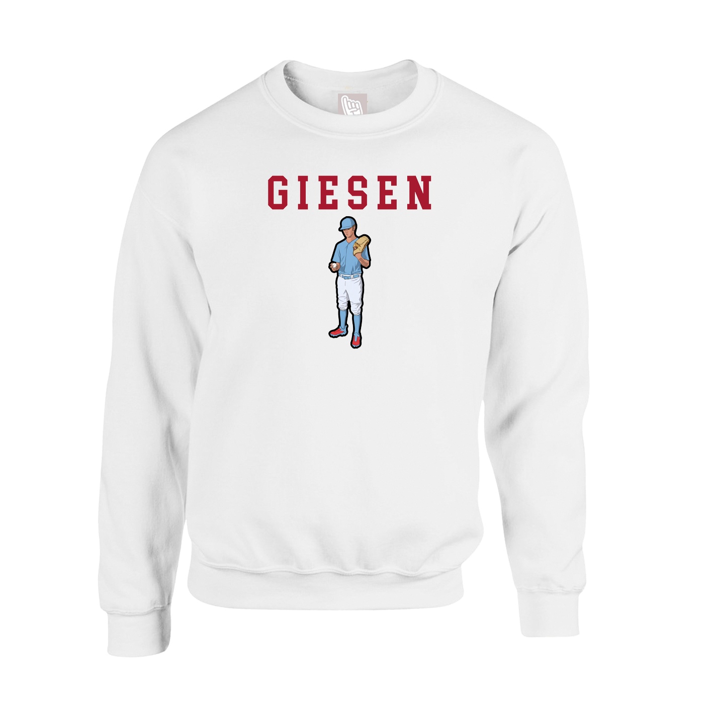 Fleece Crew — Shirsey in White