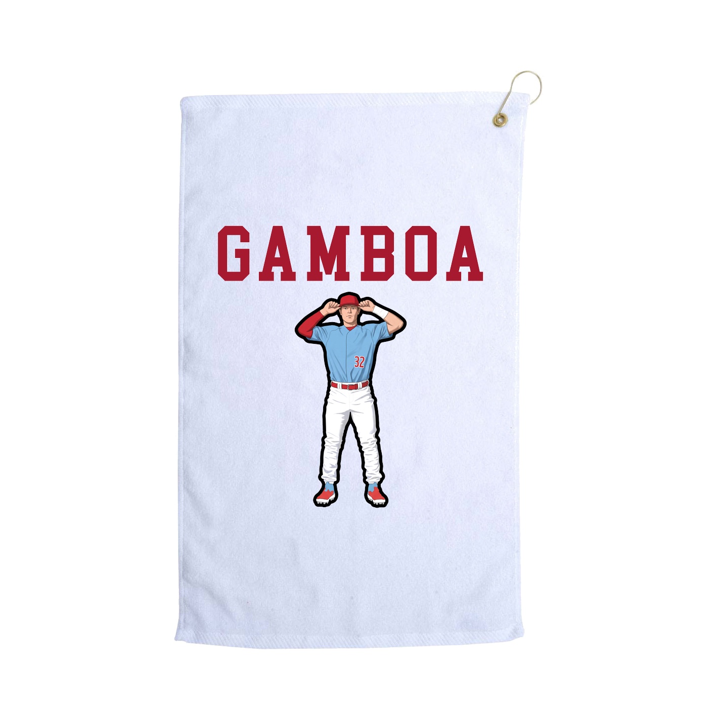 Golf Towel — Shirsey in White
