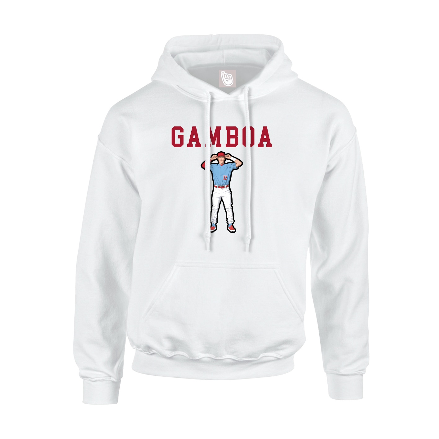 Youth Hoodie — Shirsey in White