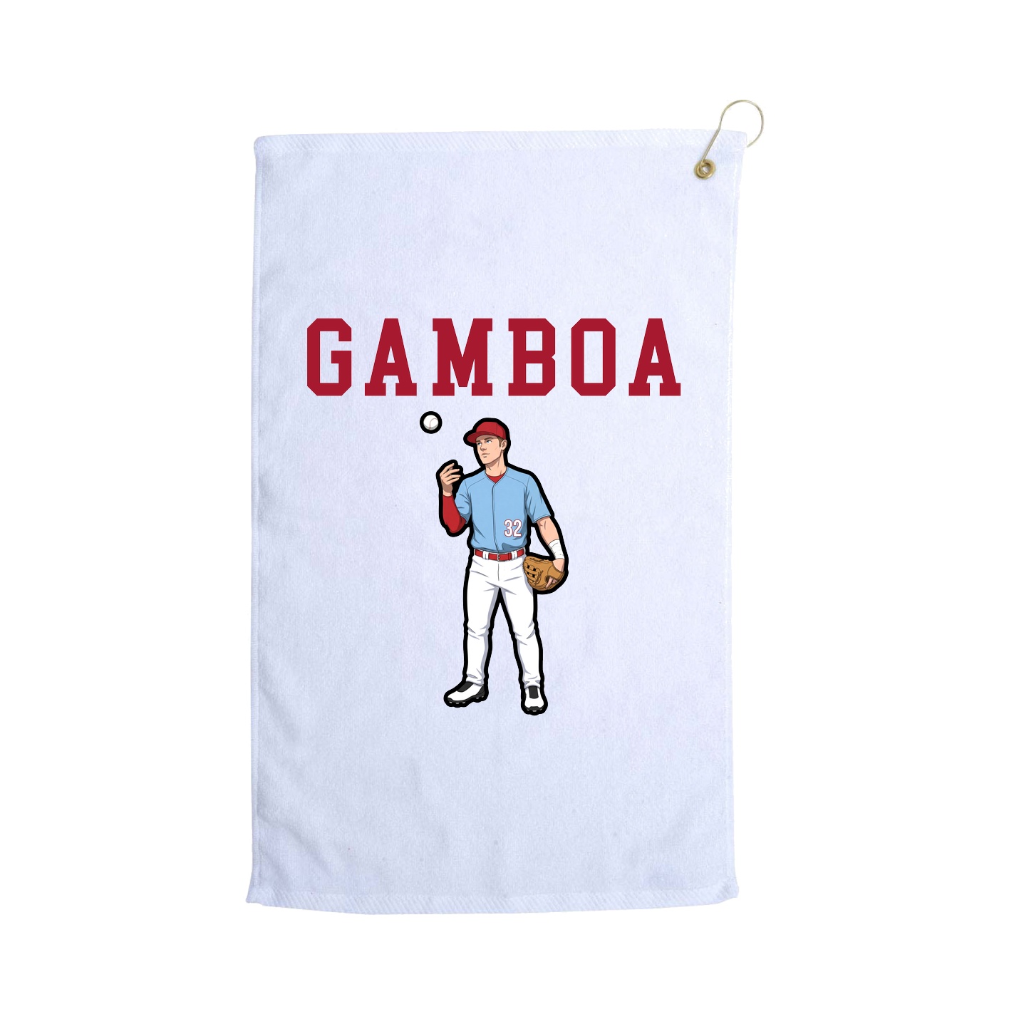 Golf Towel — Shirsey in White
