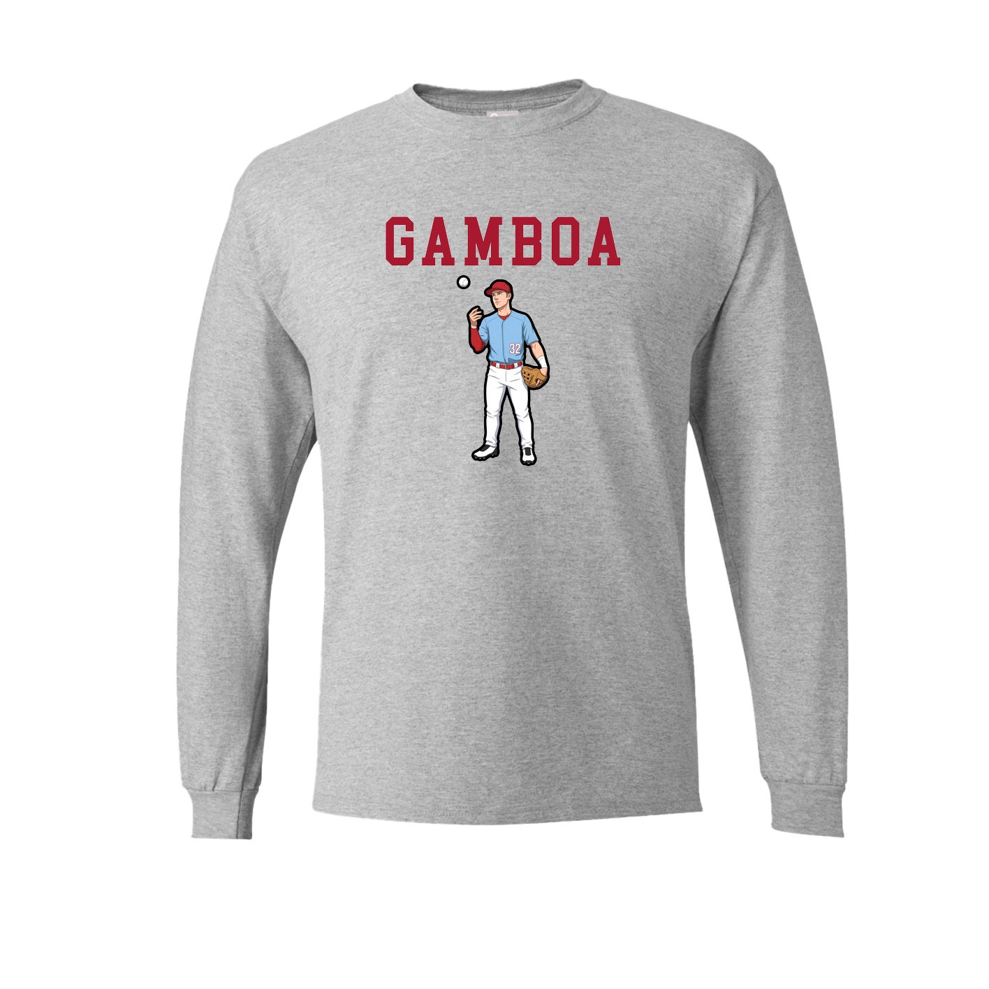 Long Sleeve Tee — Shirsey in Grey